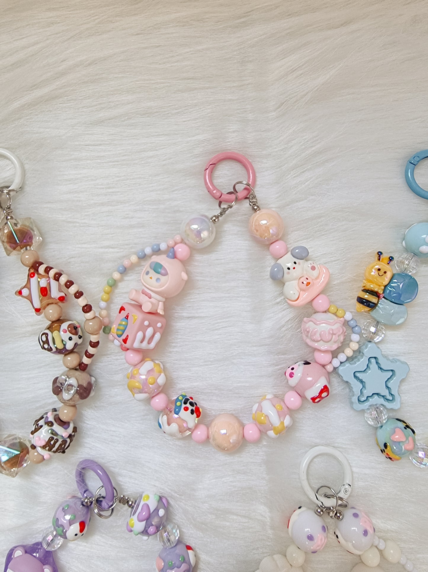Popmart popbean phone strap