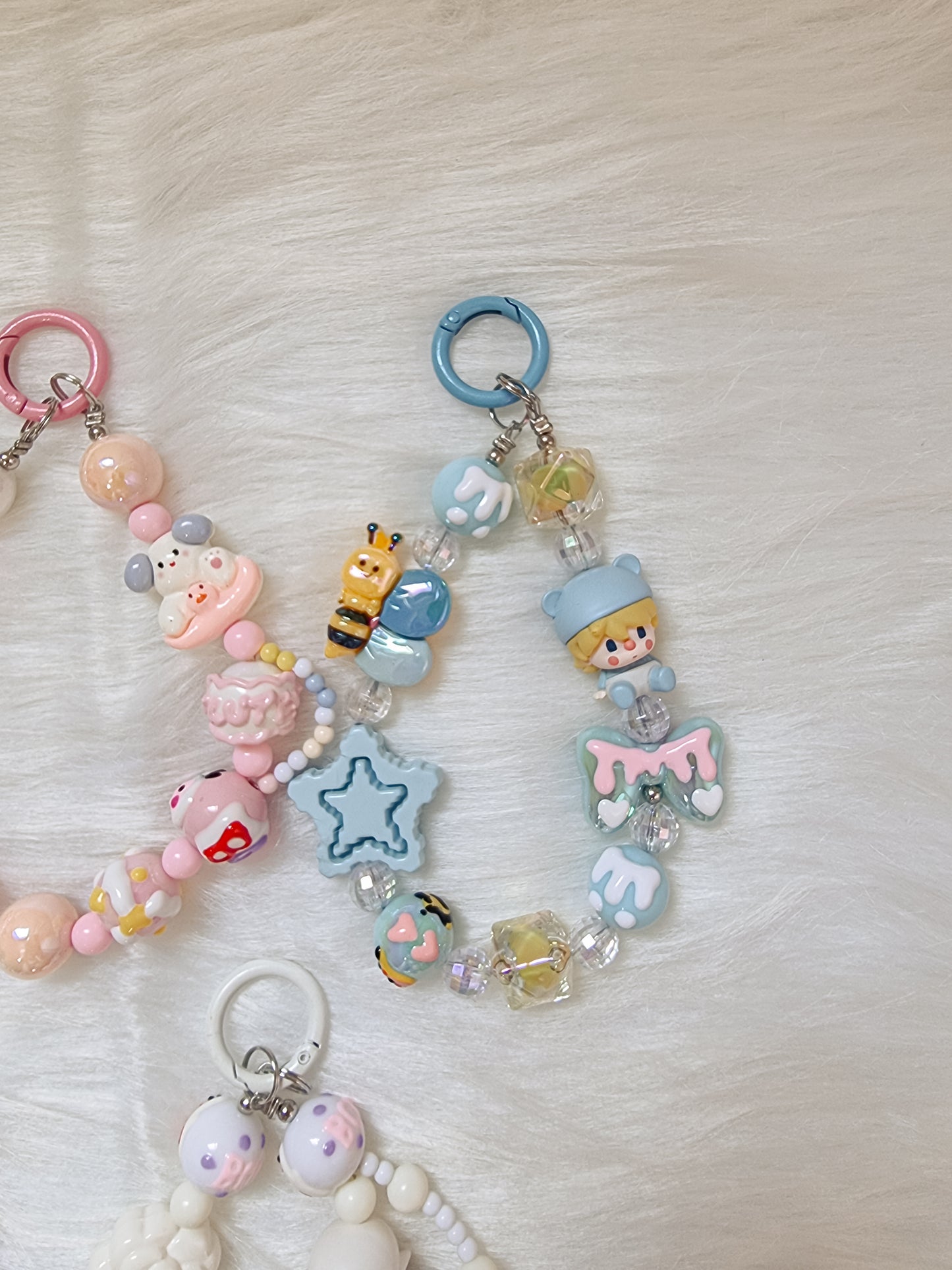 Popmart popbean phone strap