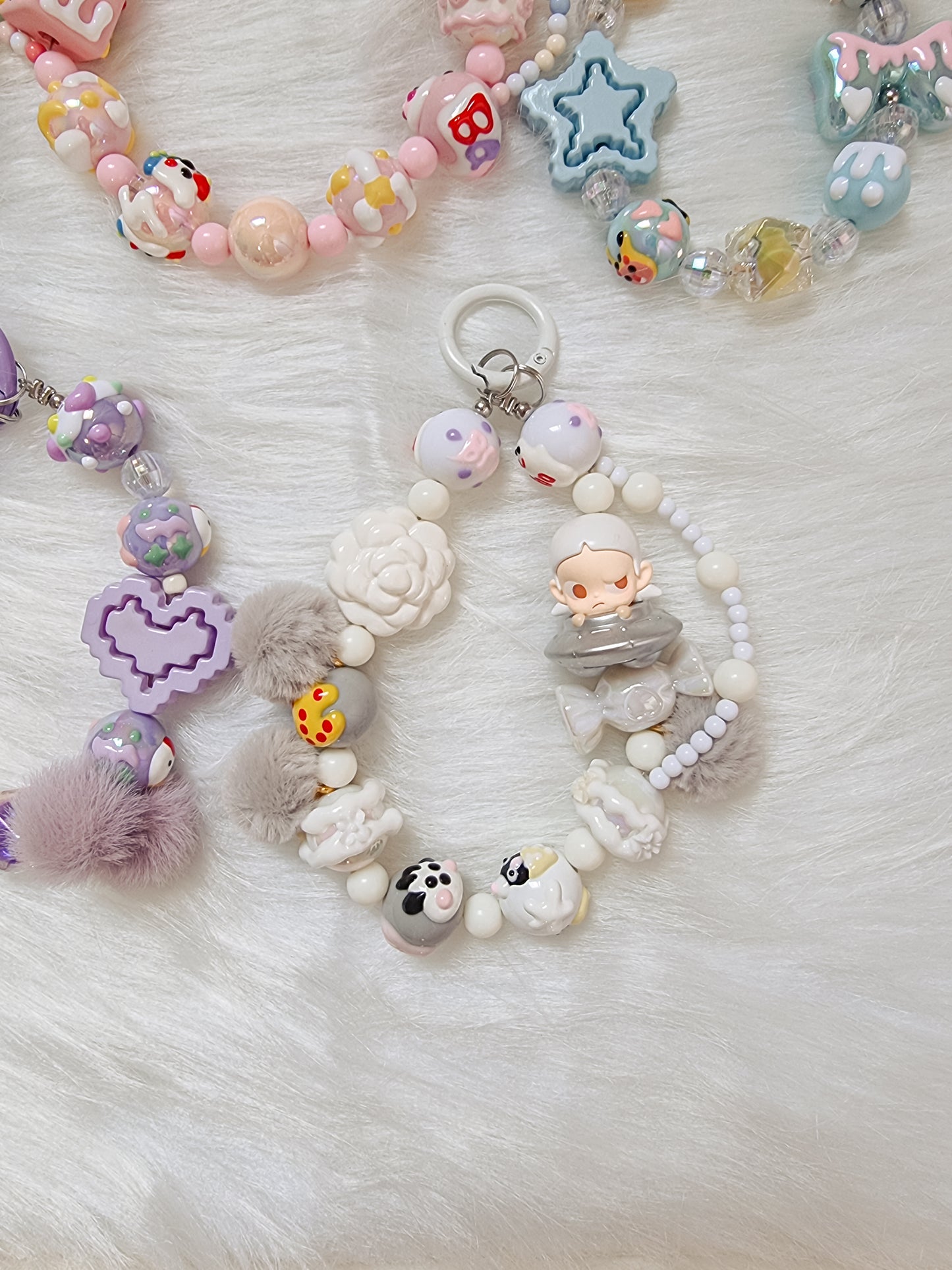 Popmart popbean phone strap