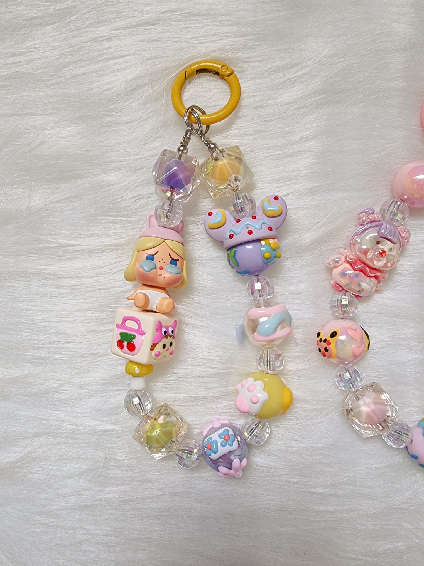 Popmart popbean phone strap