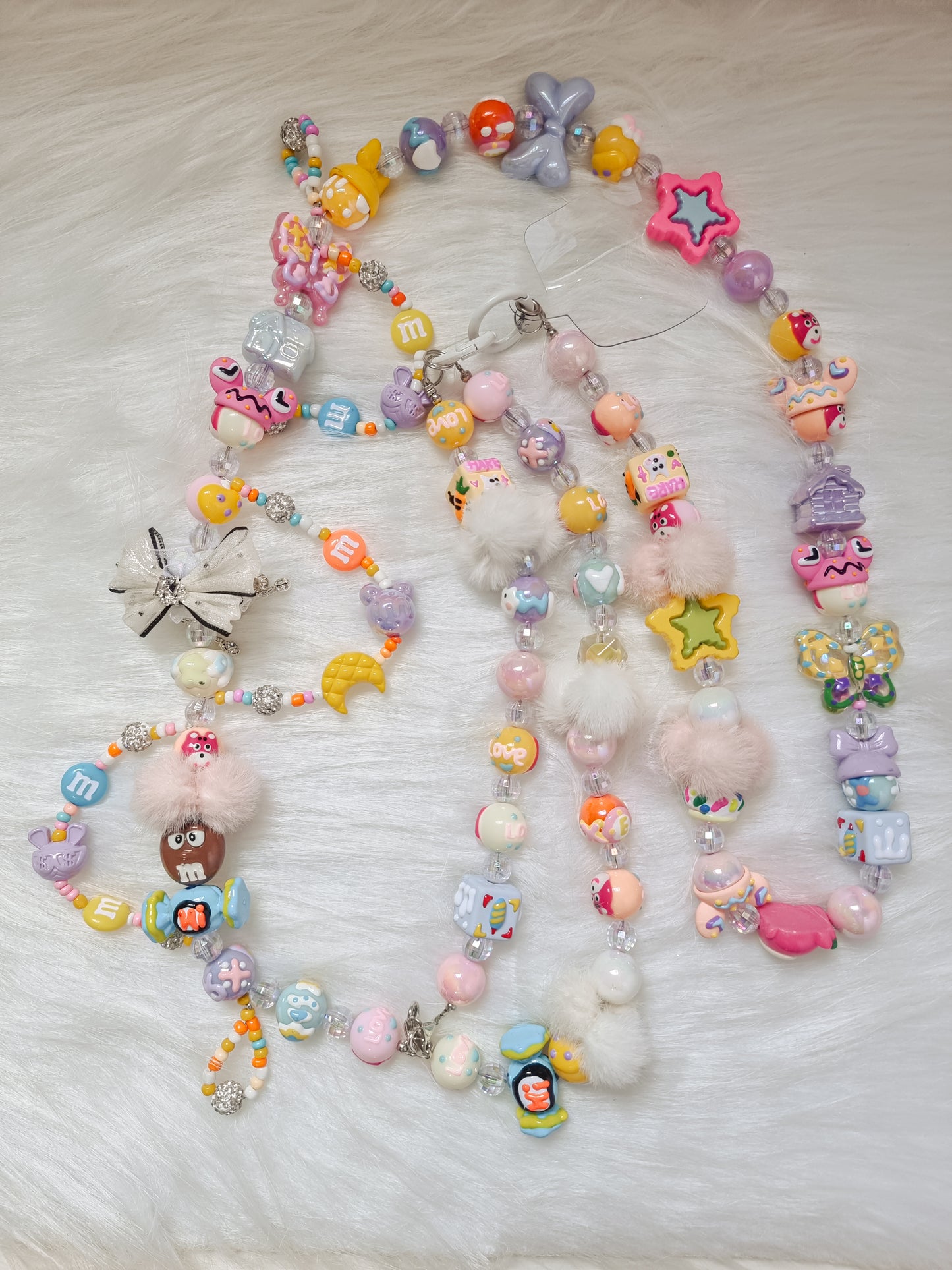 Macaron crossbody strap