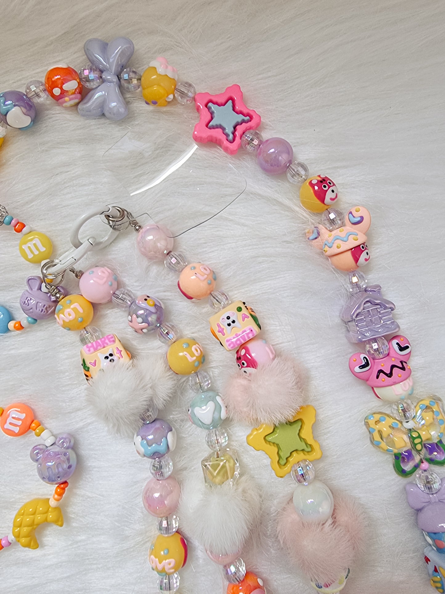 Macaron crossbody strap