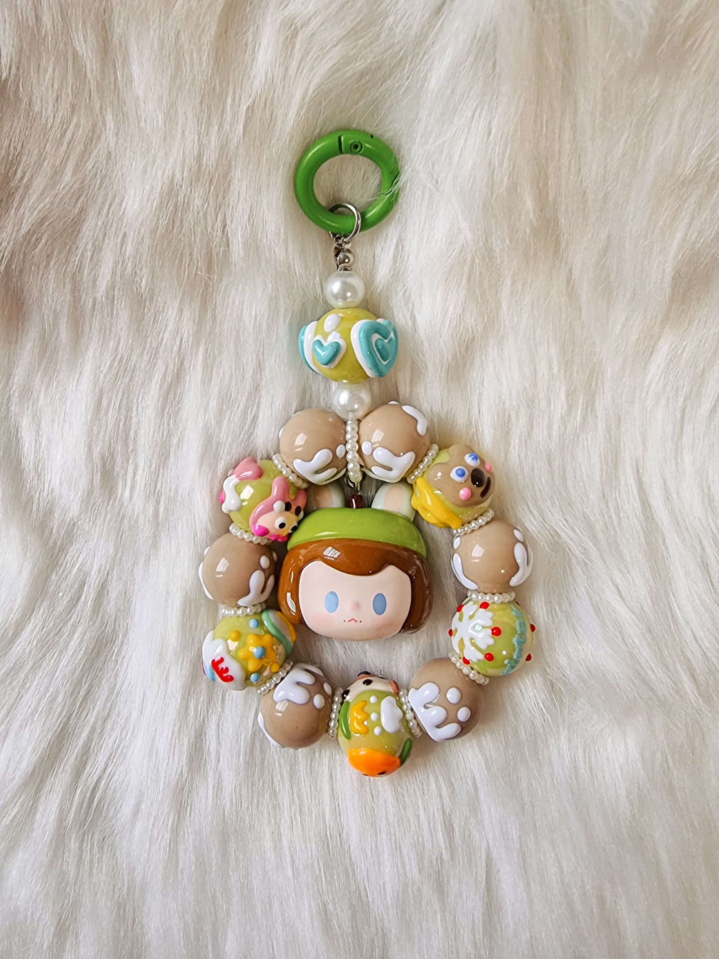 Pop mart pop bean phone / bag charm
