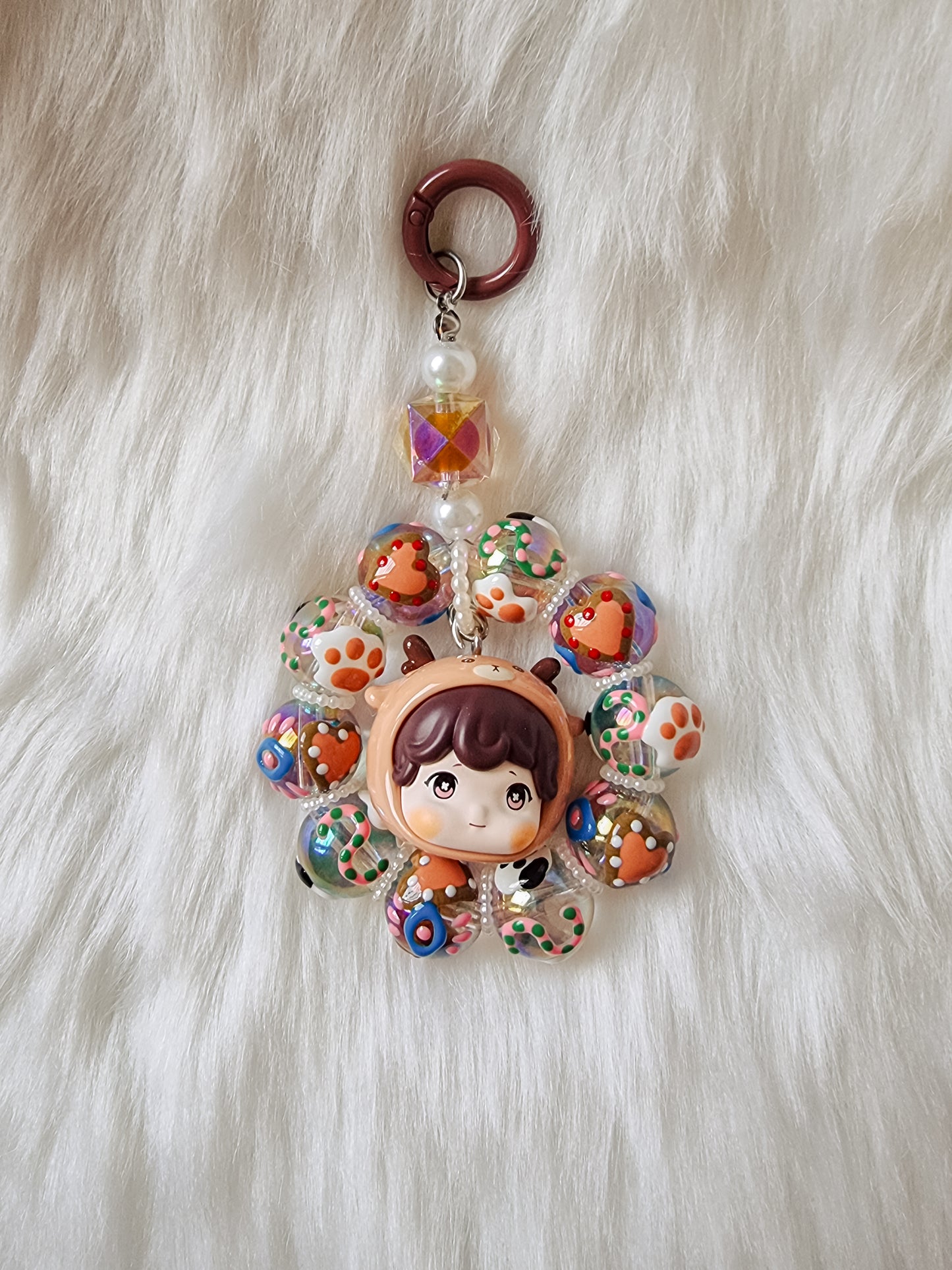 Pop mart pop bean phone / bag charm
