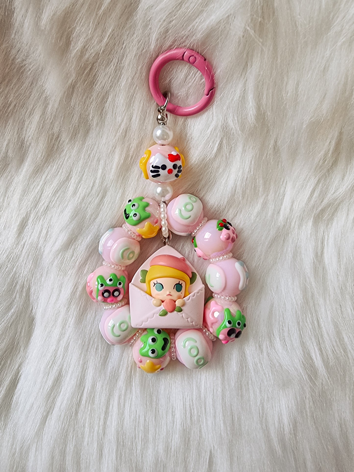 Pop mart pop bean phone / bag charm
