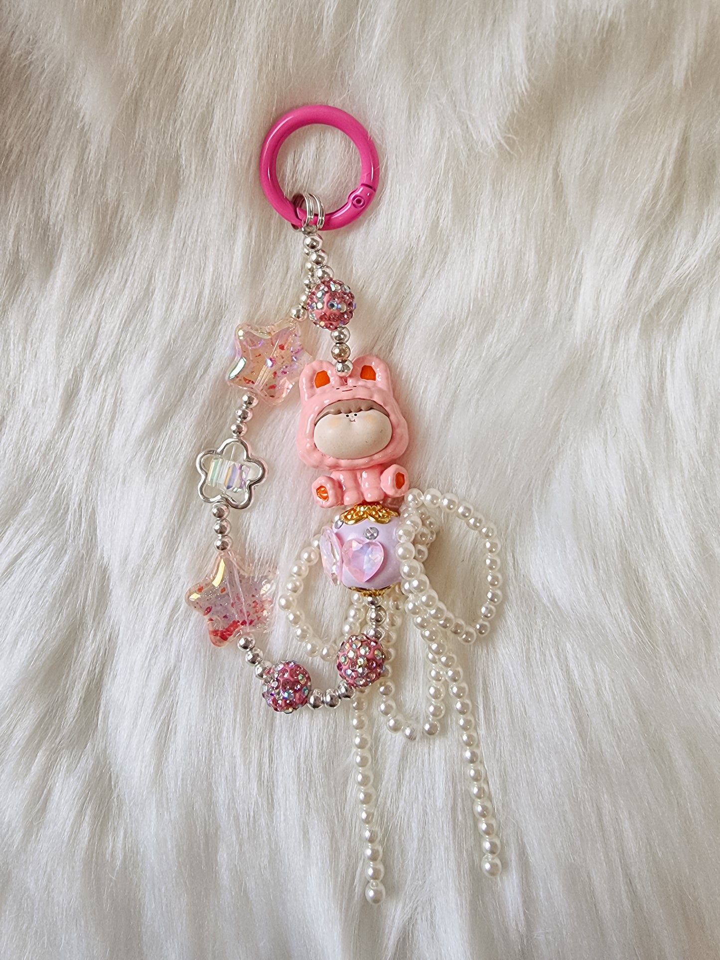 Pop mart pop bean phone / bag charm