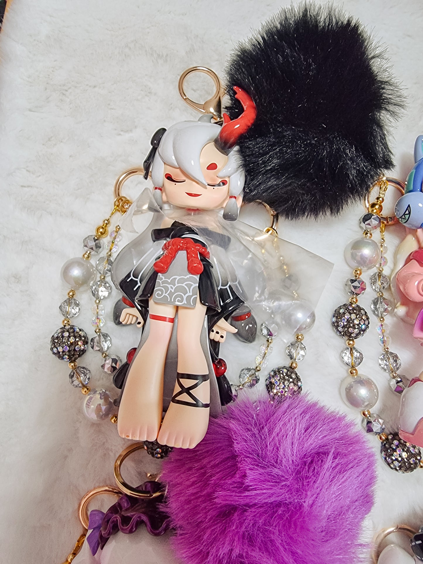 YANDERE GIRLS Remove The Label Series bag charm