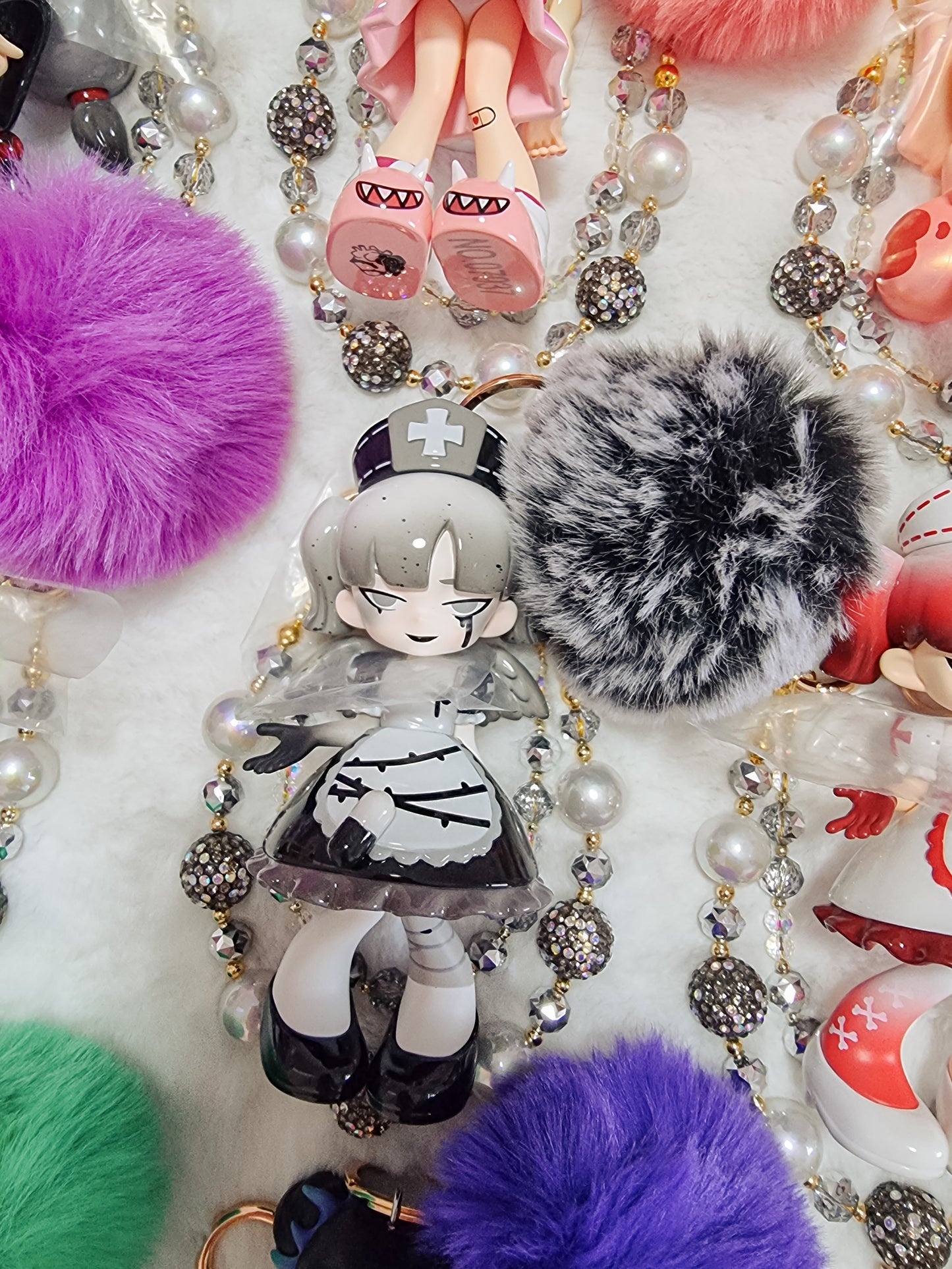 YANDERE GIRLS Remove The Label Series bag charm