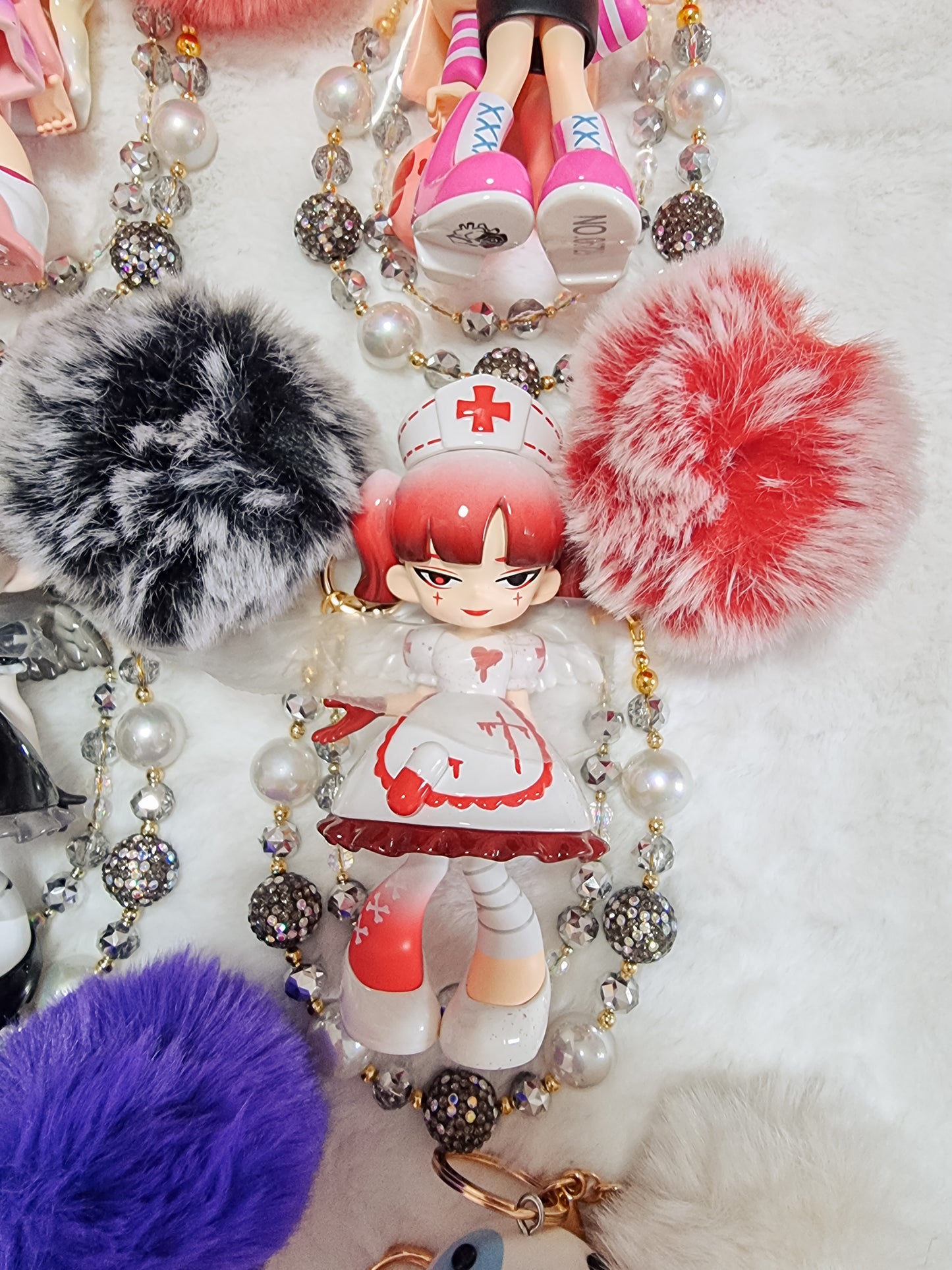 YANDERE GIRLS Remove The Label Series bag charm