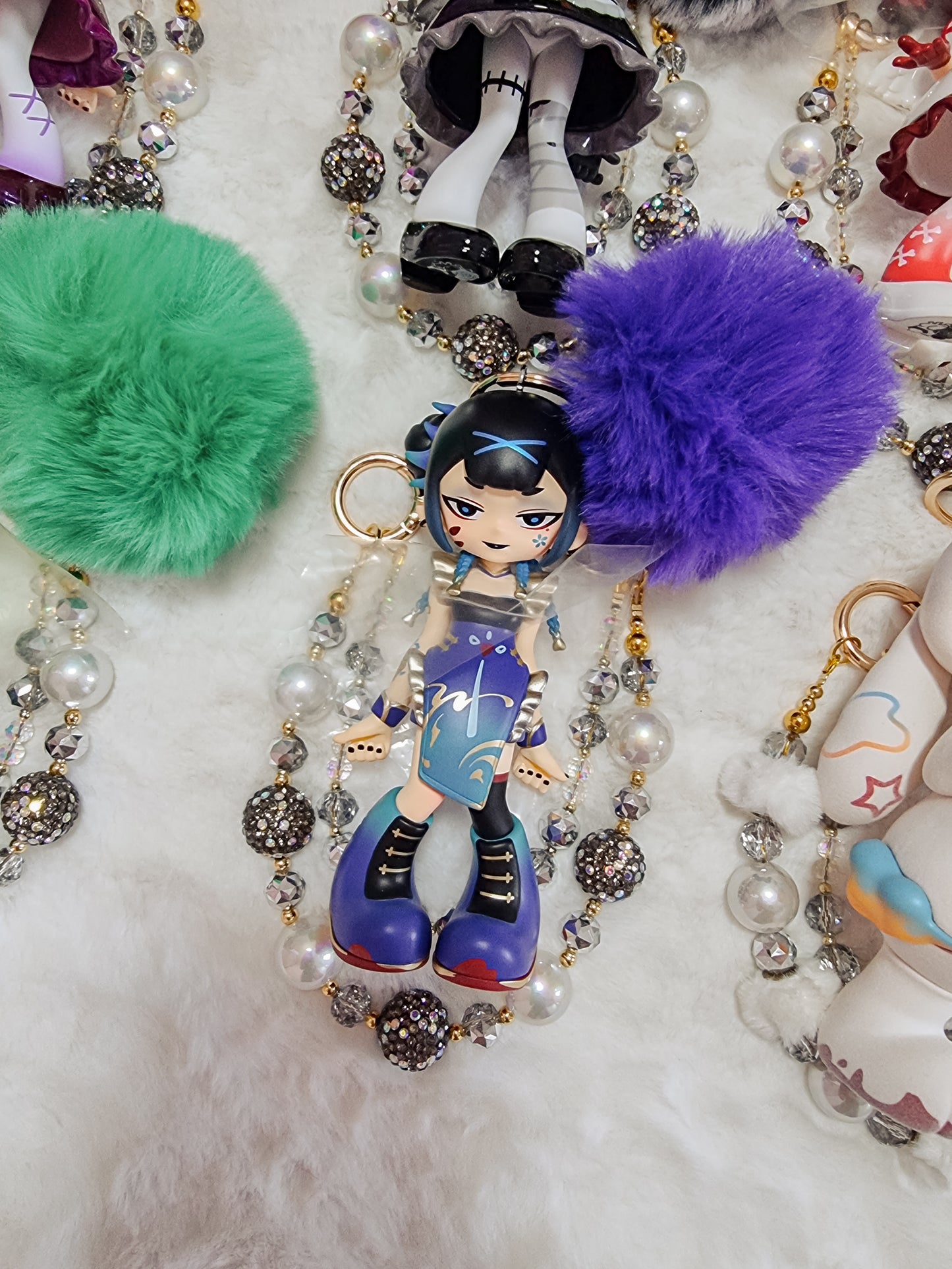 YANDERE GIRLS Remove The Label Series bag charm