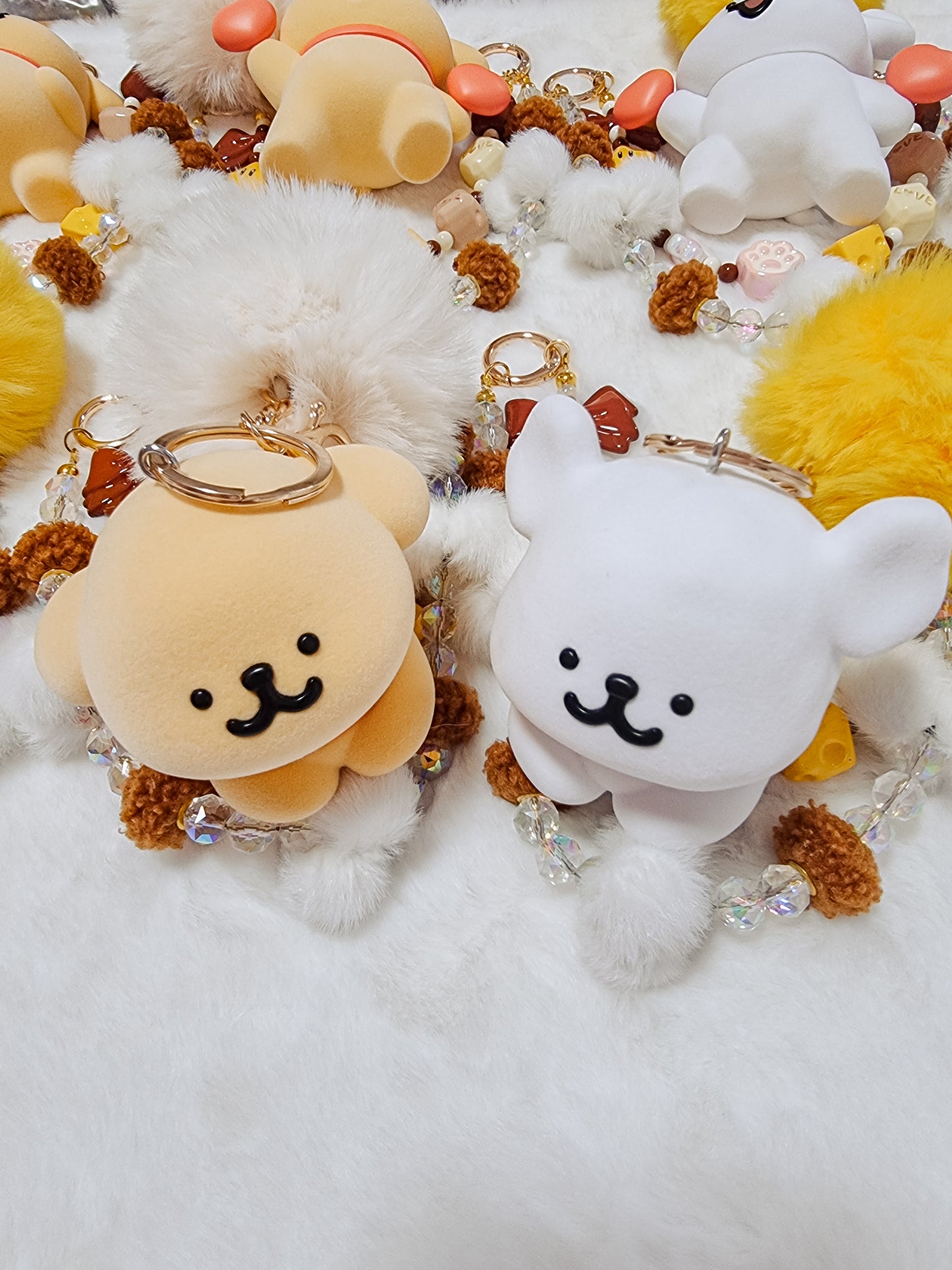 Maltese Friendship bag charm