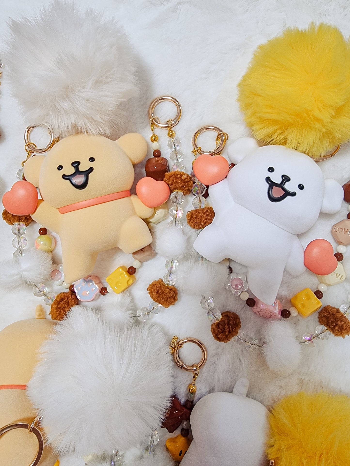 Maltese Friendship bag charm