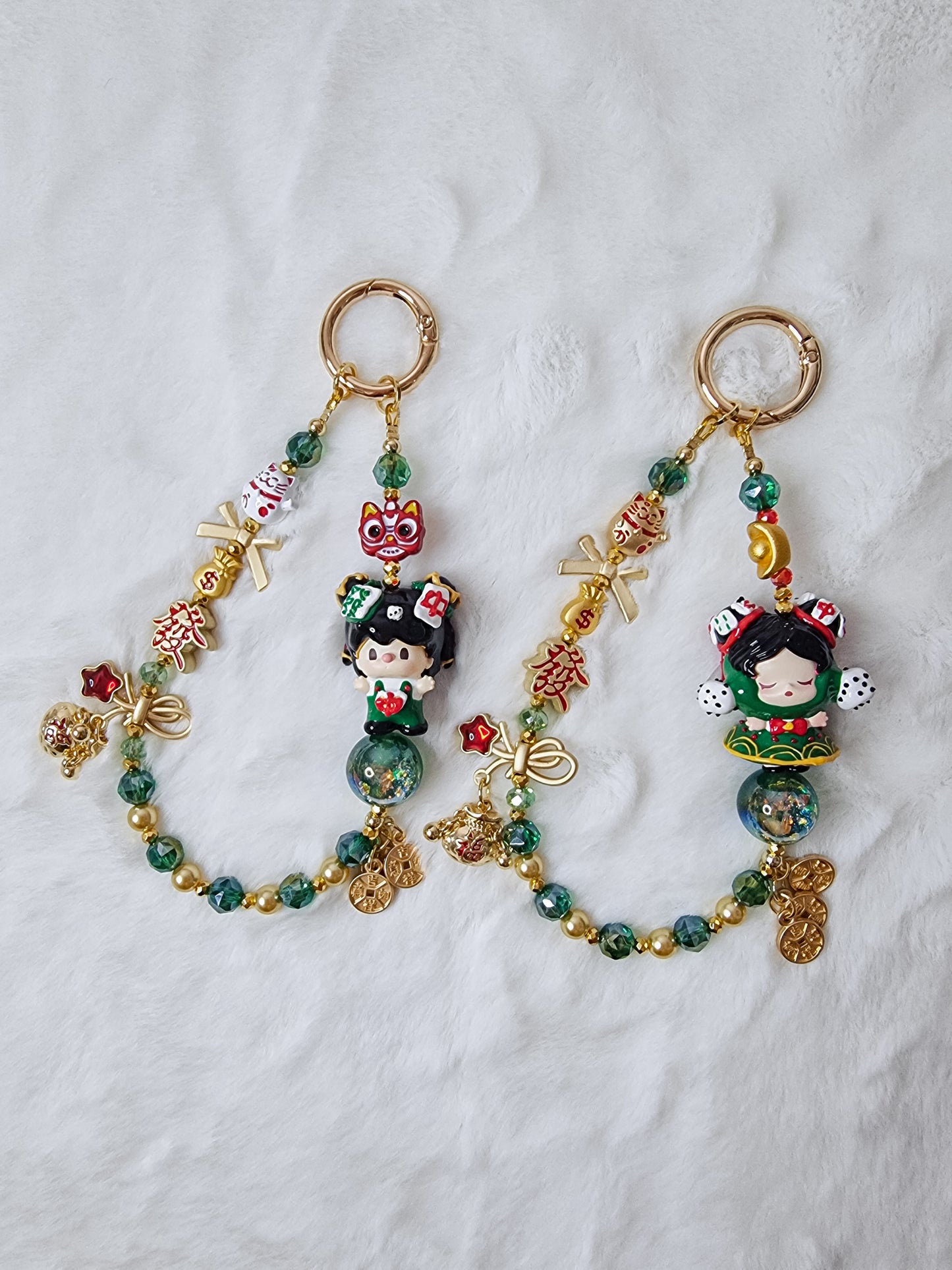 Mahjong phone / bag strap