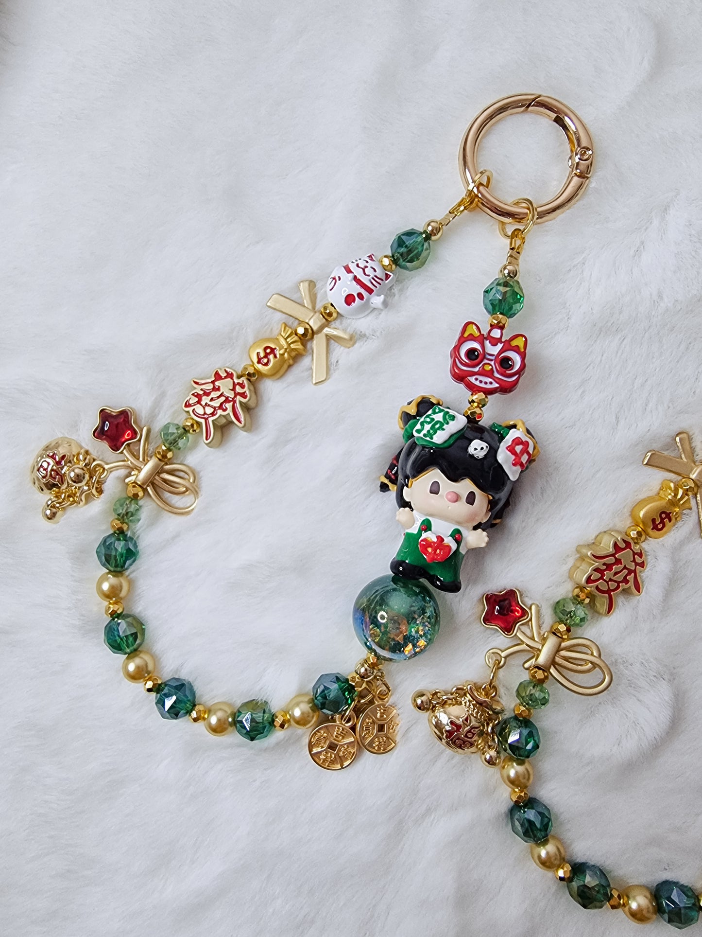 Mahjong phone / bag strap