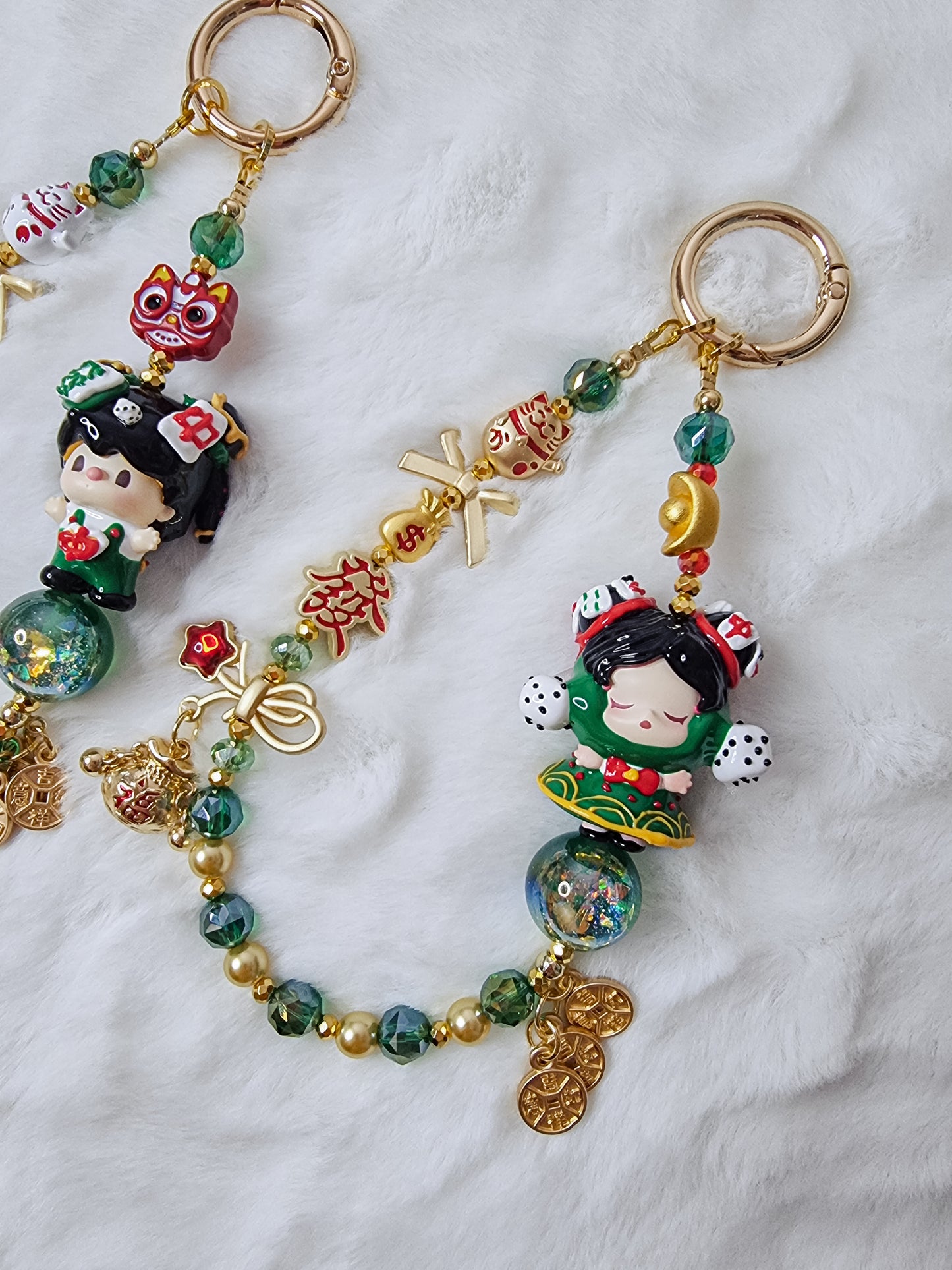 Mahjong phone / bag strap