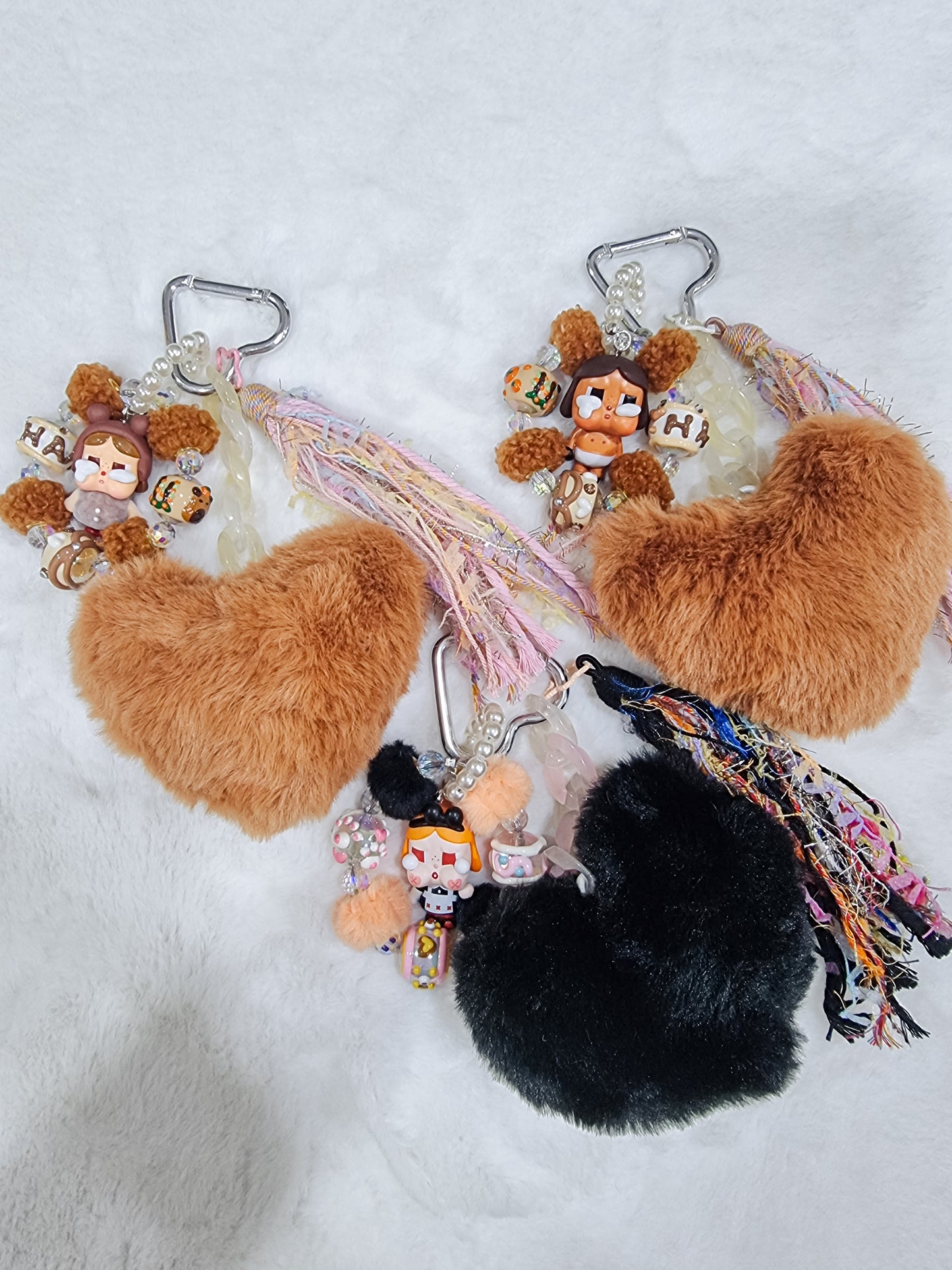 Mini crybaby bag charm / keychain