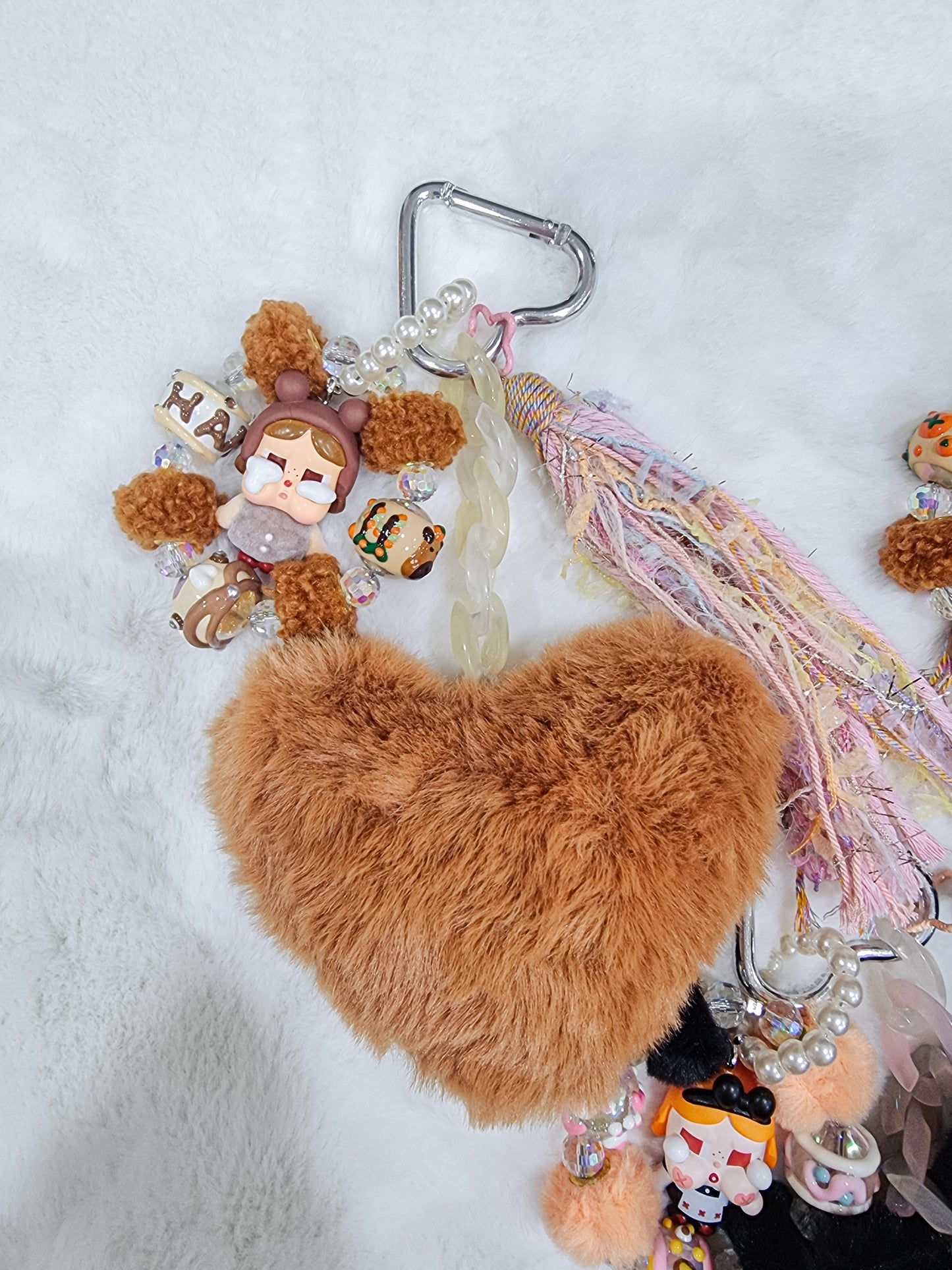 Mini crybaby bag charm / keychain