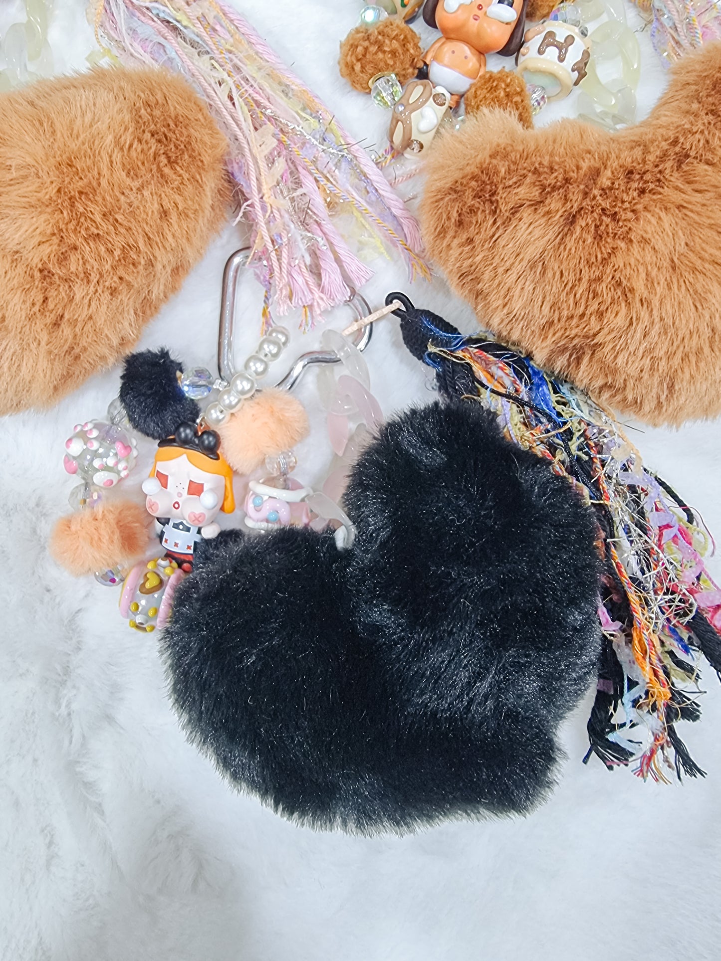 Mini crybaby bag charm / keychain