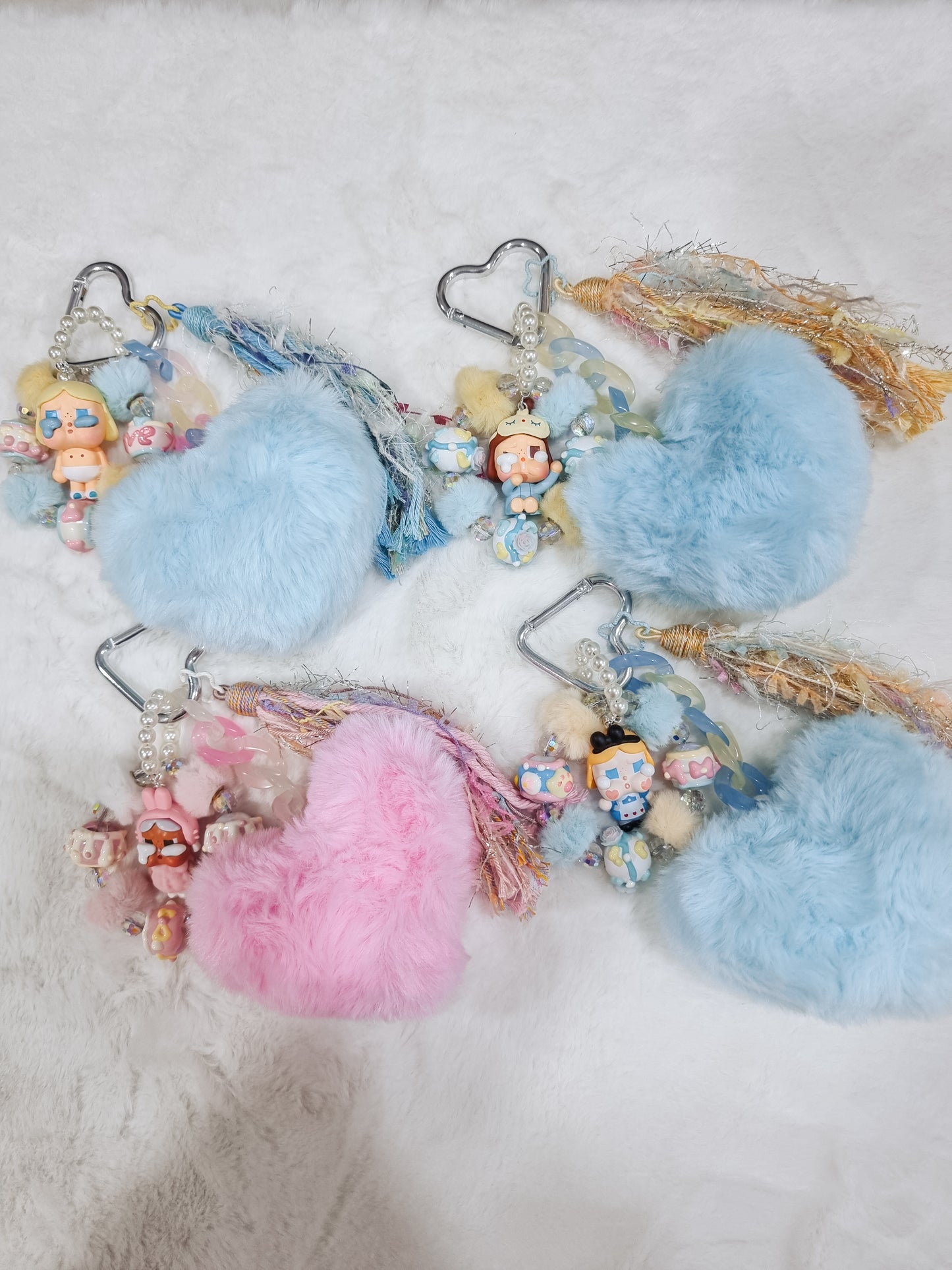 Mini crybaby bag charm / keychain