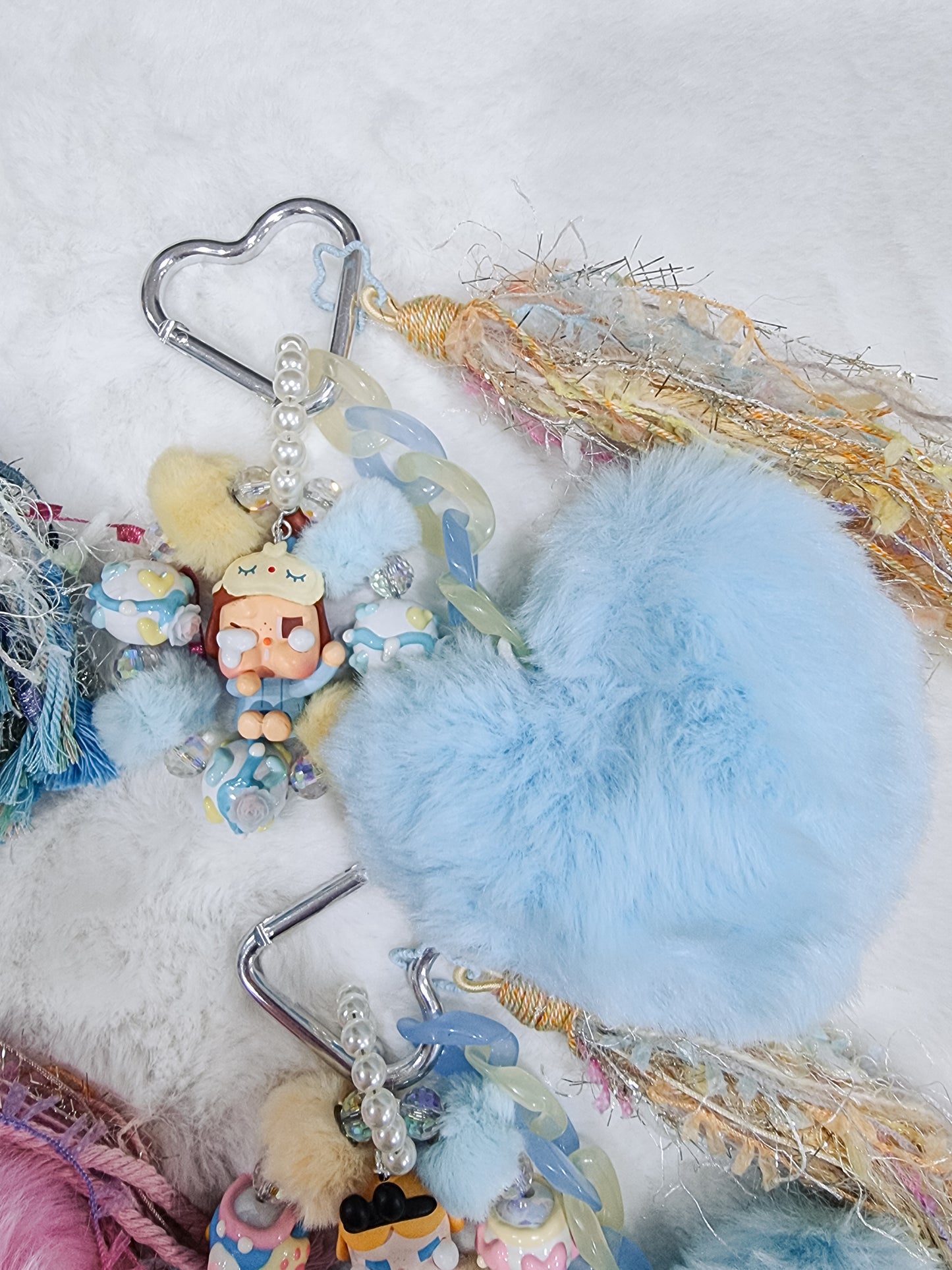 Mini crybaby bag charm / keychain