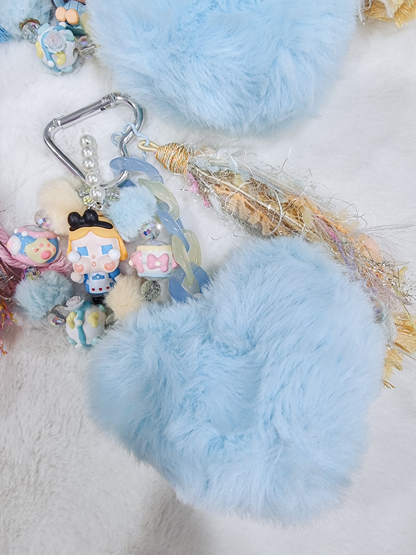 Mini crybaby bag charm / keychain
