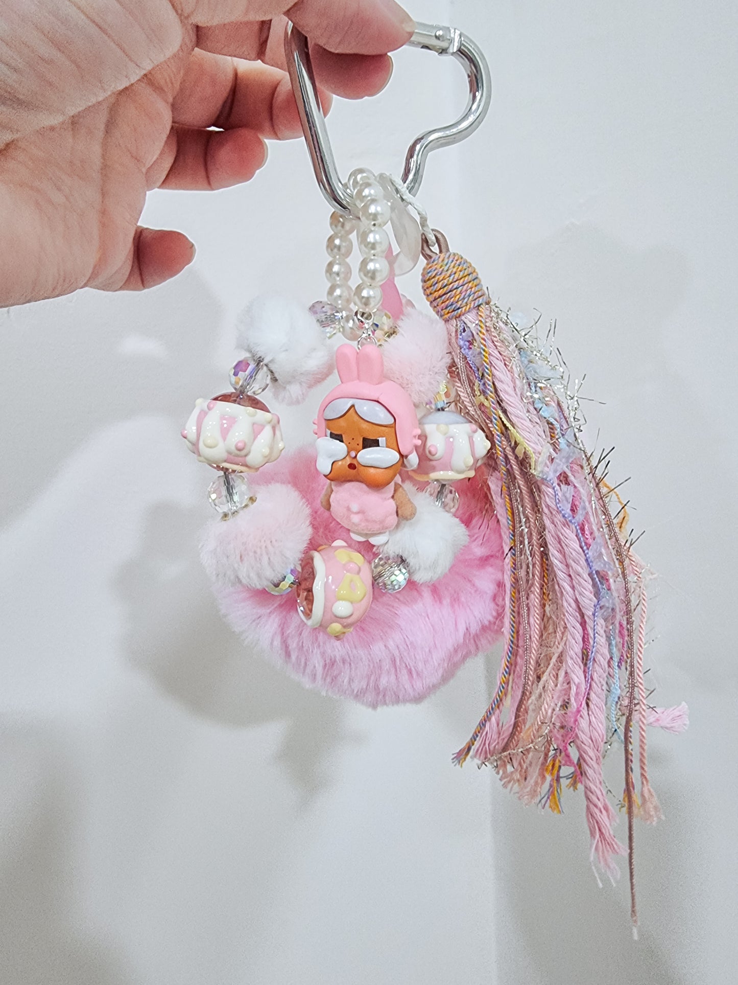 Mini crybaby bag charm / keychain