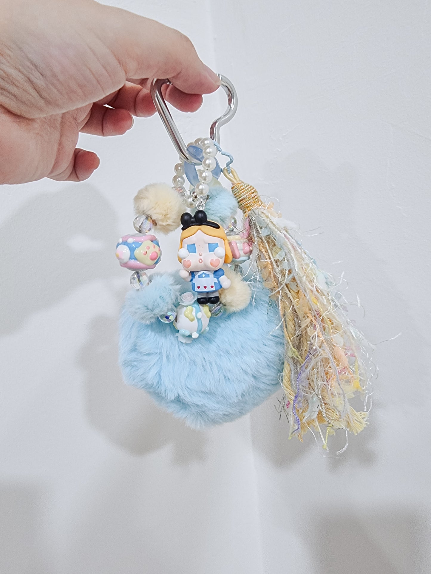 Mini crybaby bag charm / keychain