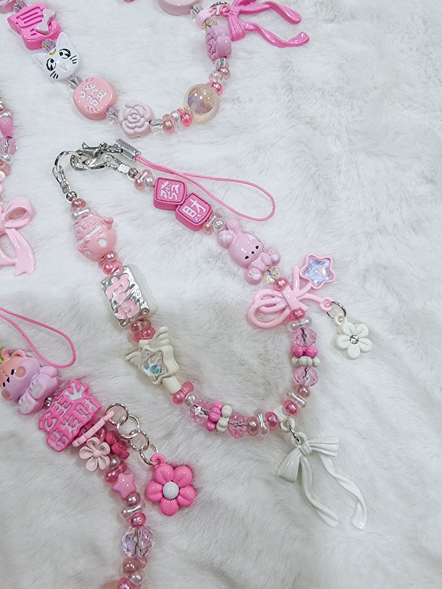 CNY pink dainty straps collection