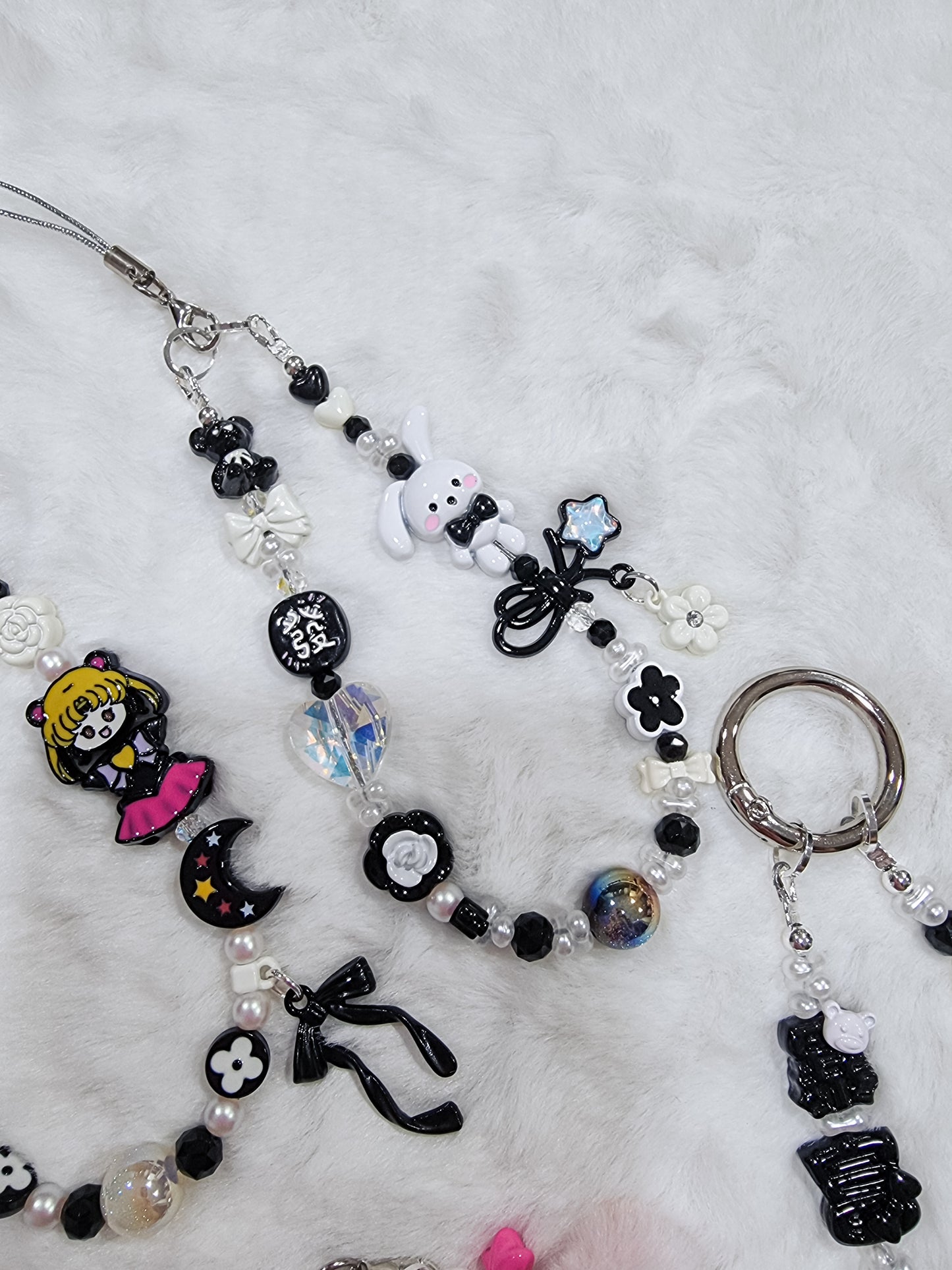 CNY black dainty straps collection