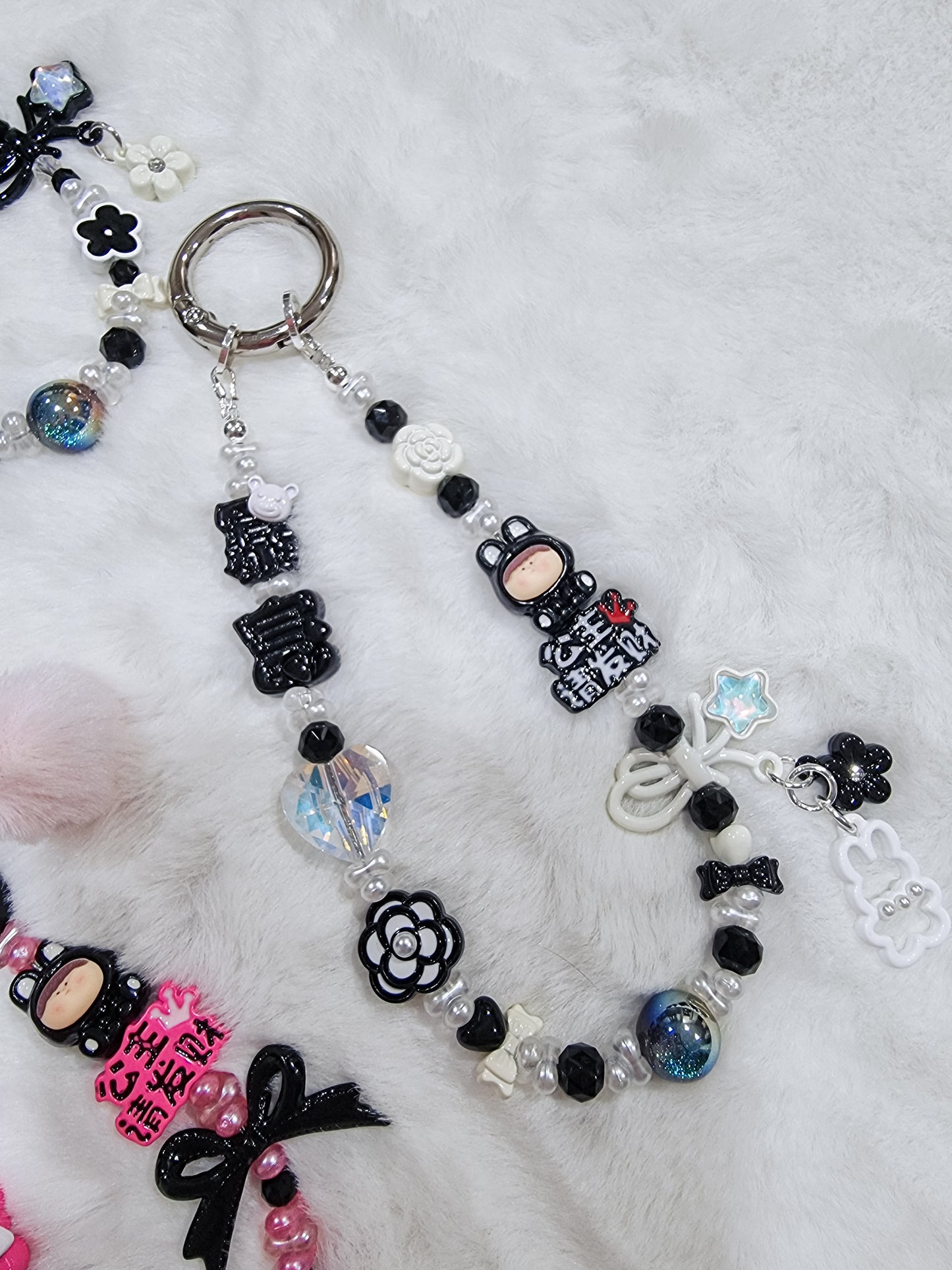 CNY black dainty straps collection