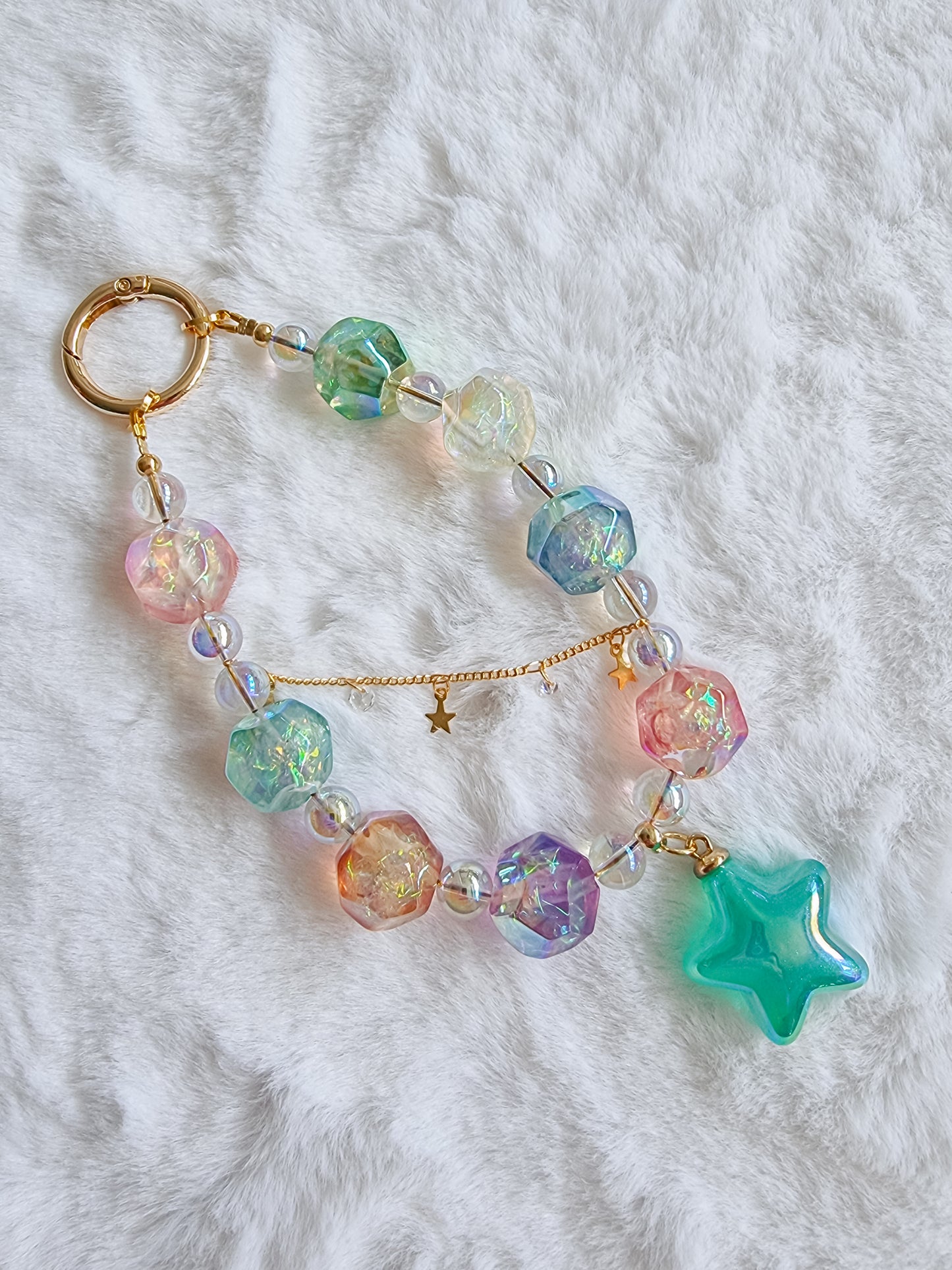 Mermaid colors phone/bag strap