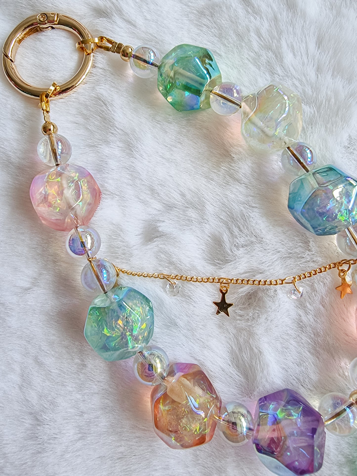 Mermaid colors phone/bag strap