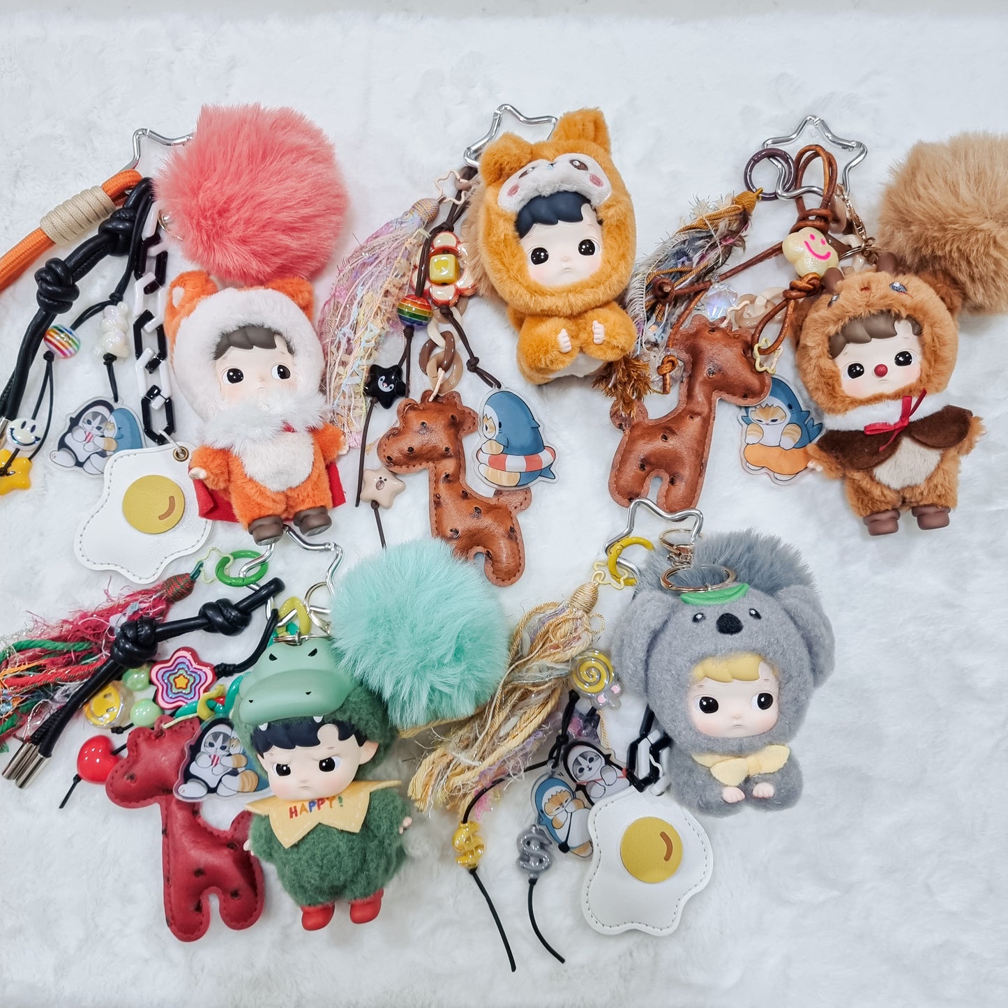 Hacipupu Snuggle With You Bag Charm