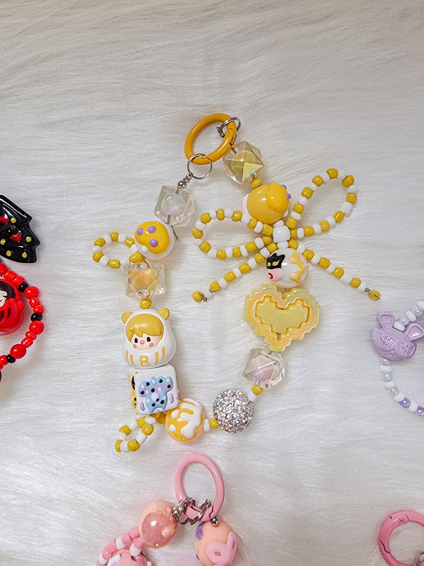 Popmart popbean phone strap