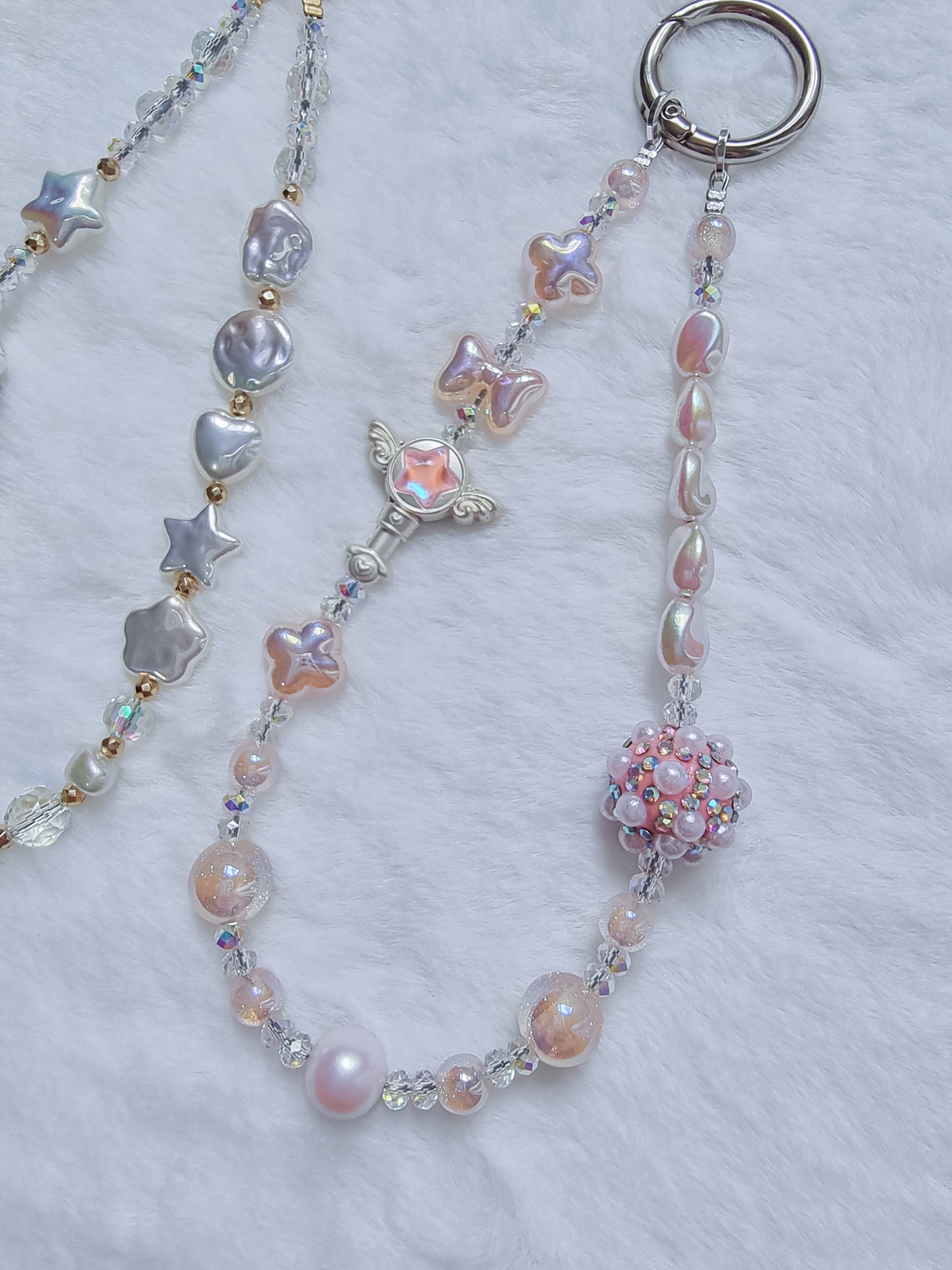 Pearl and crystal straps collection 1