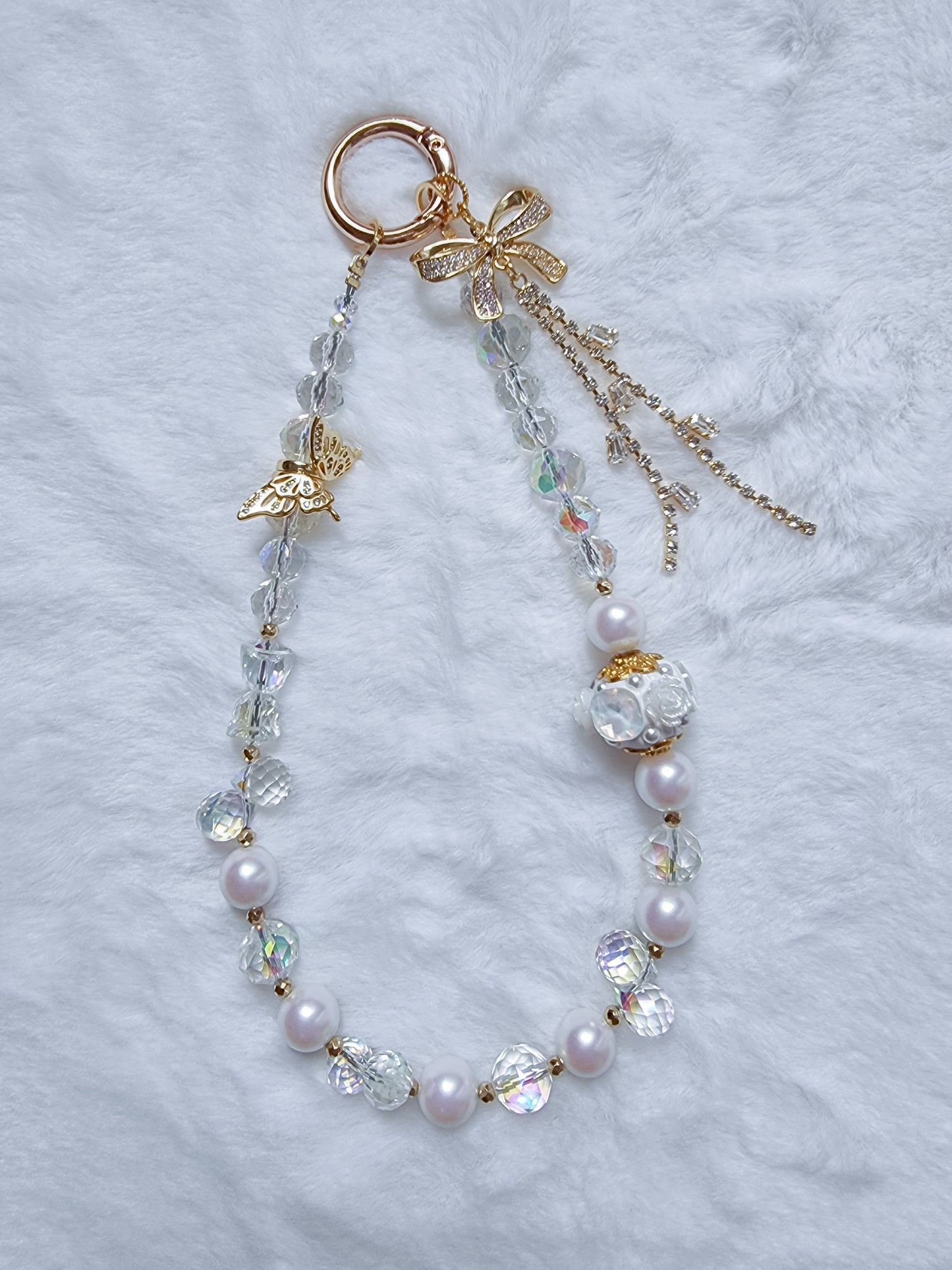 Pearl and crystal straps collection 1