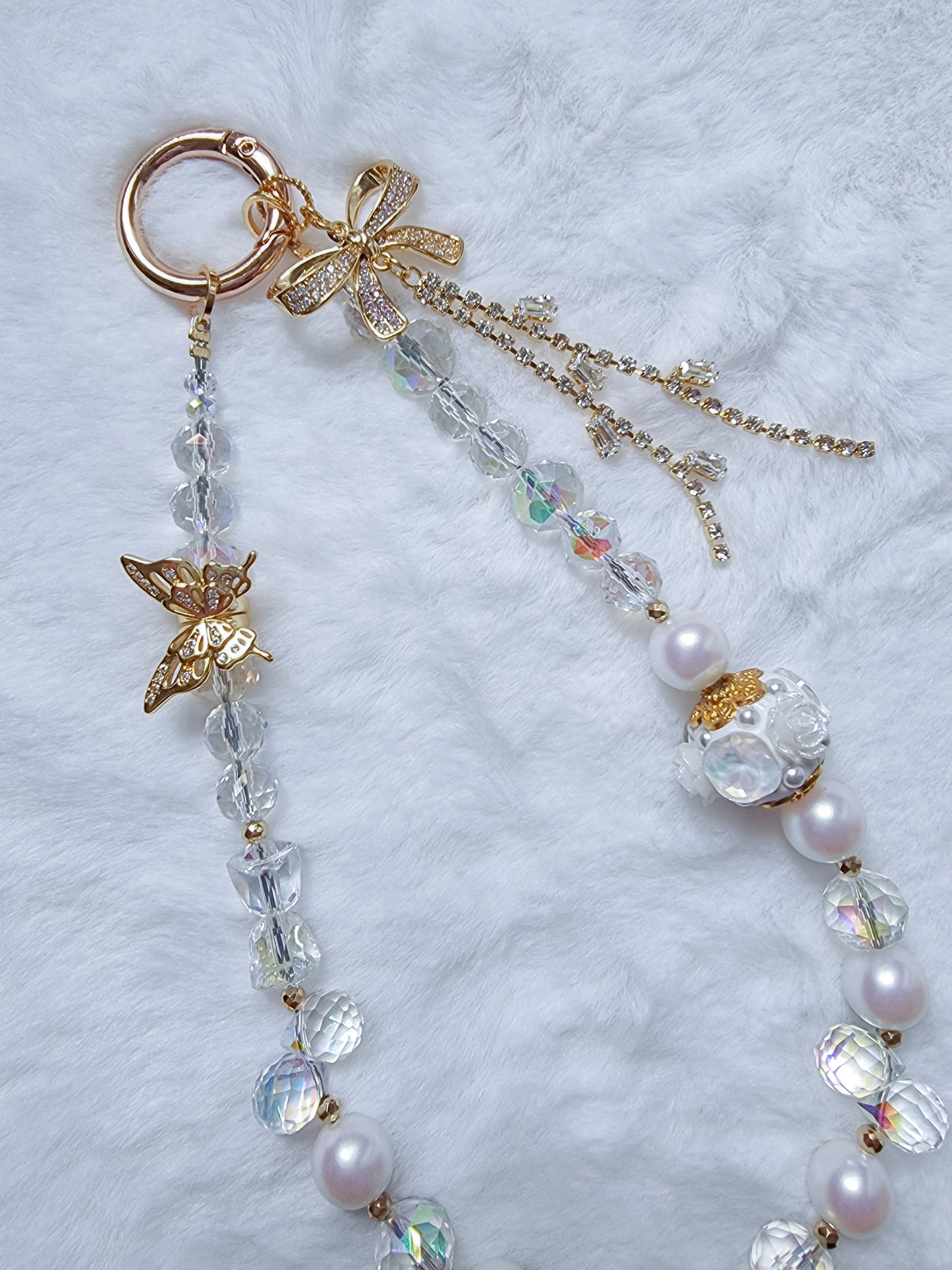 Pearl and crystal straps collection 1