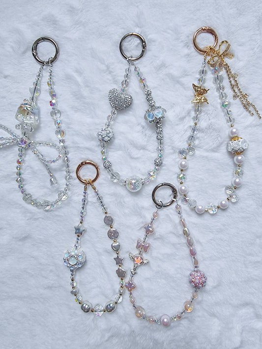 Pearl and crystal straps collection 1