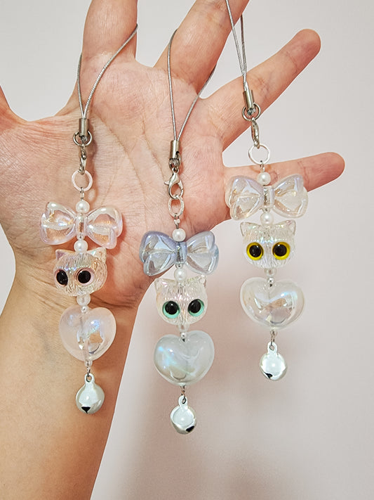 Kitty phone charm