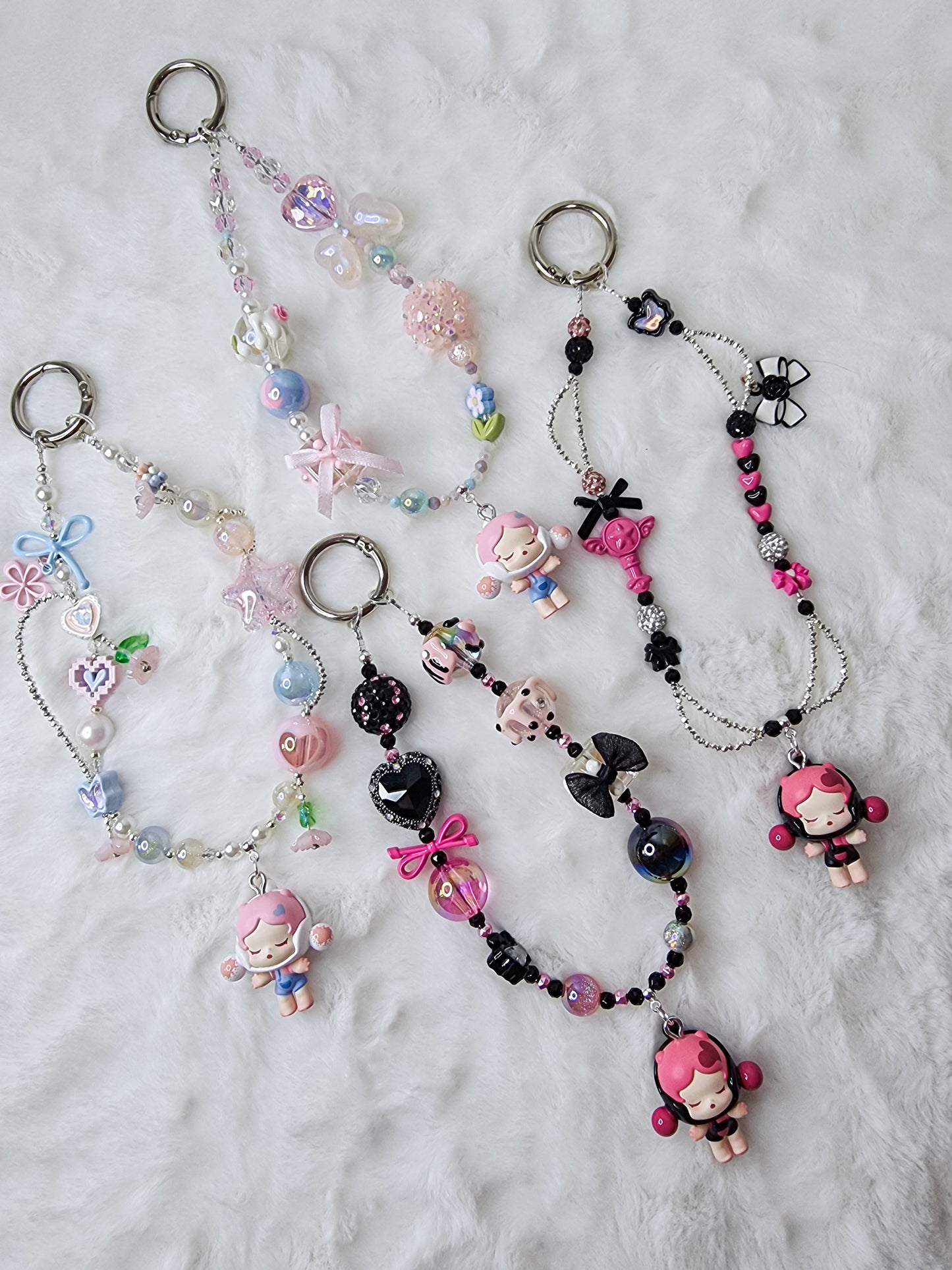 Hug Skullpanda popbean phone strap