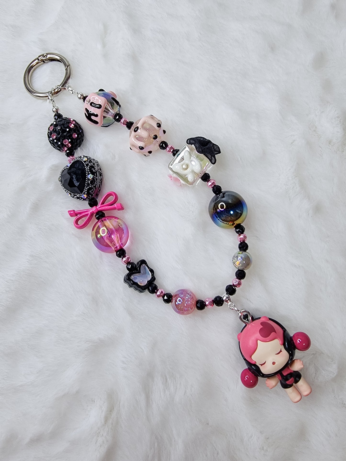 Hug Skullpanda popbean phone strap