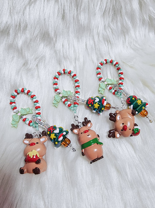 Reindeer keychain