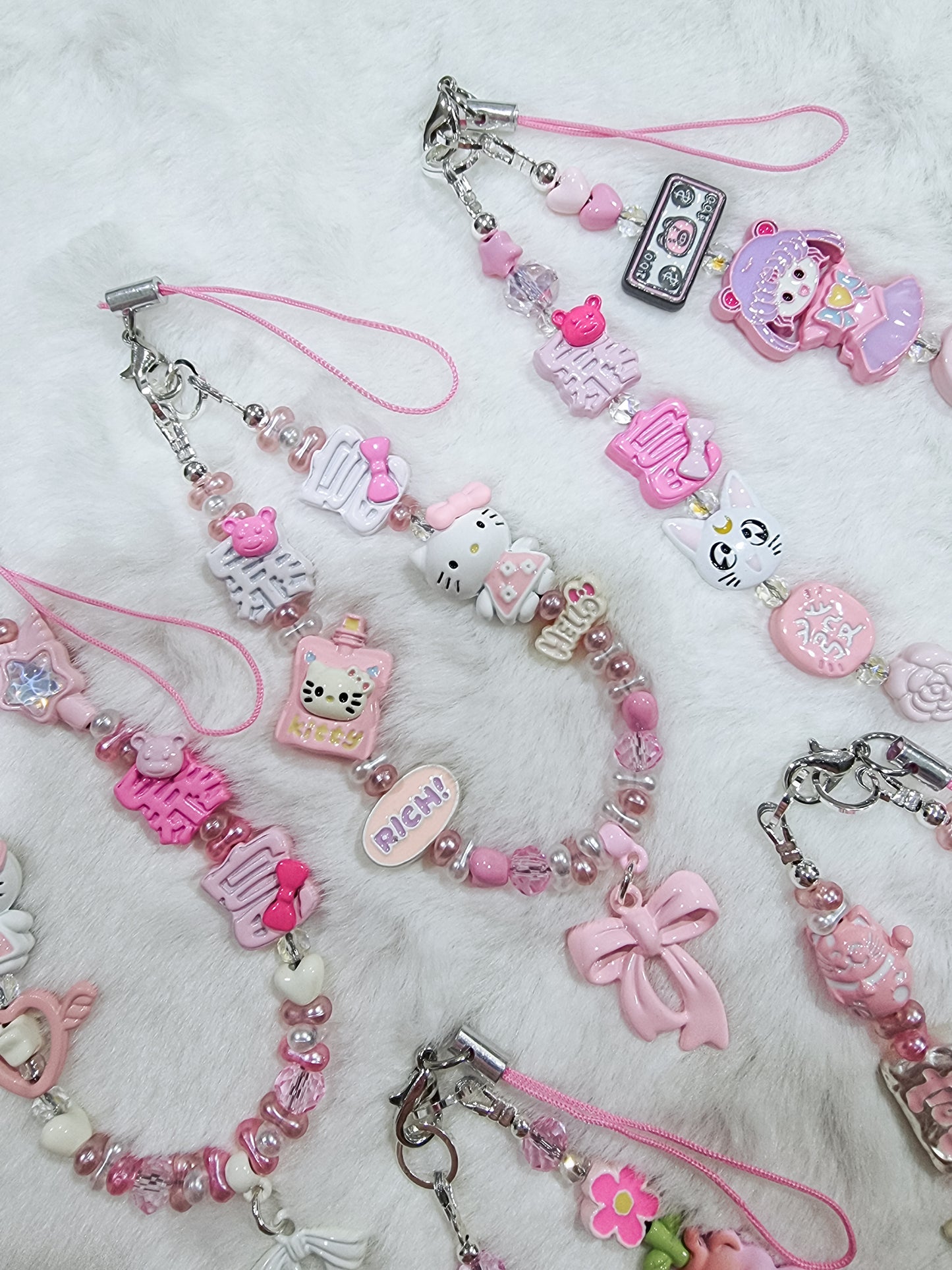 CNY pink dainty straps collection