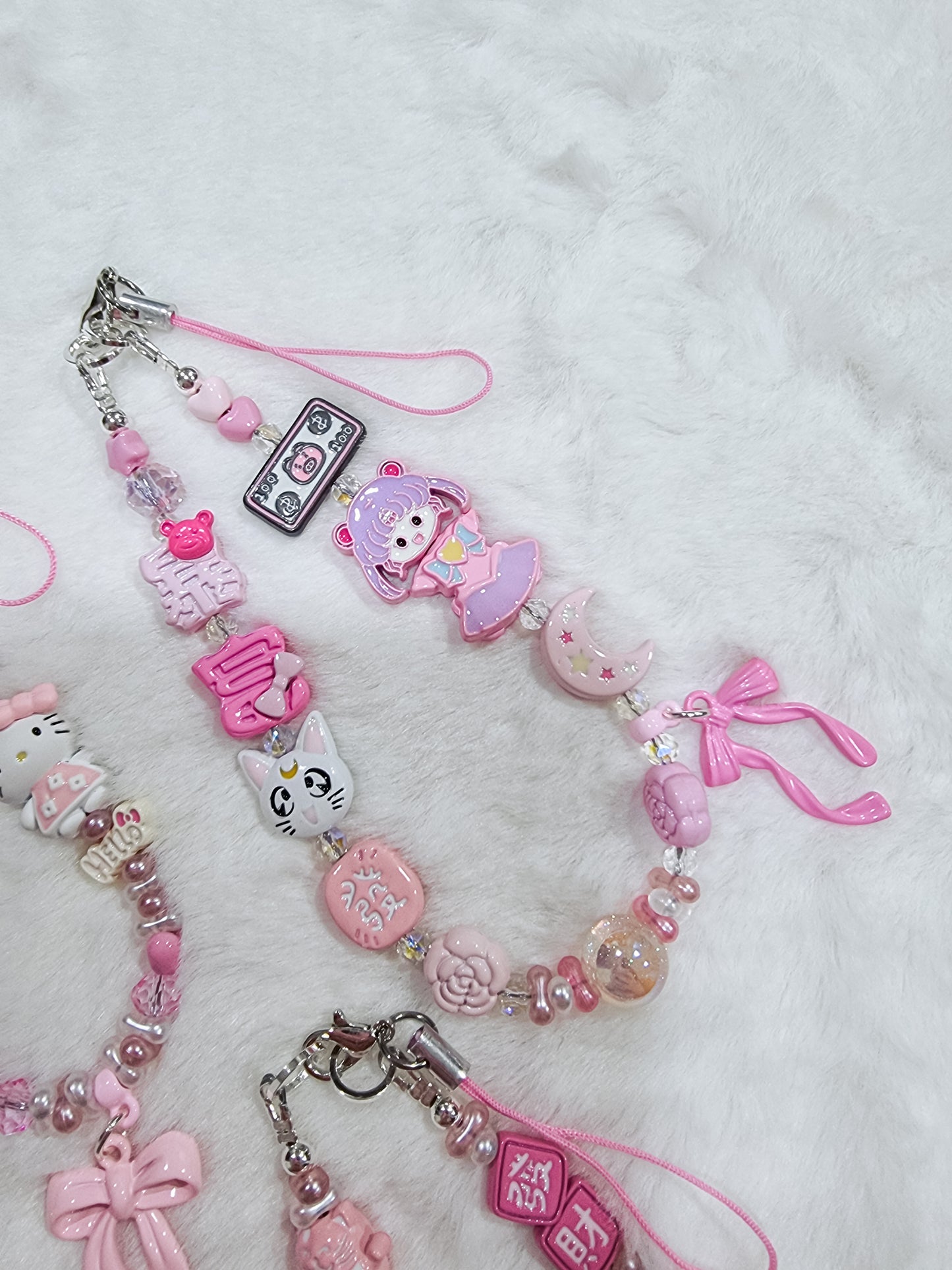 CNY pink dainty straps collection