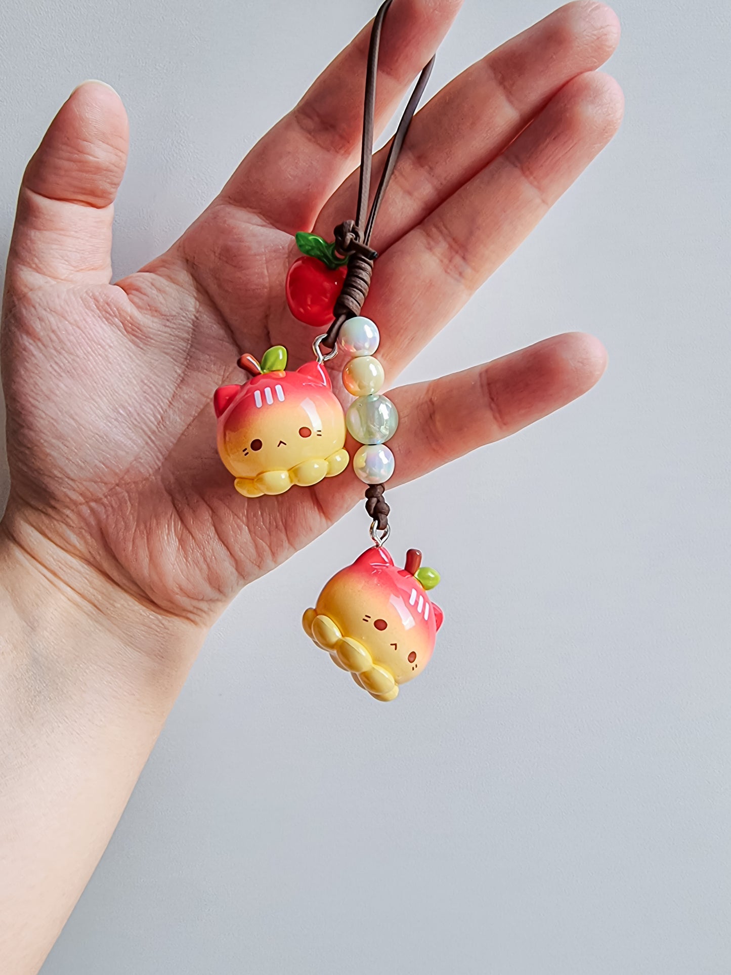 Meow meow fruit charms
