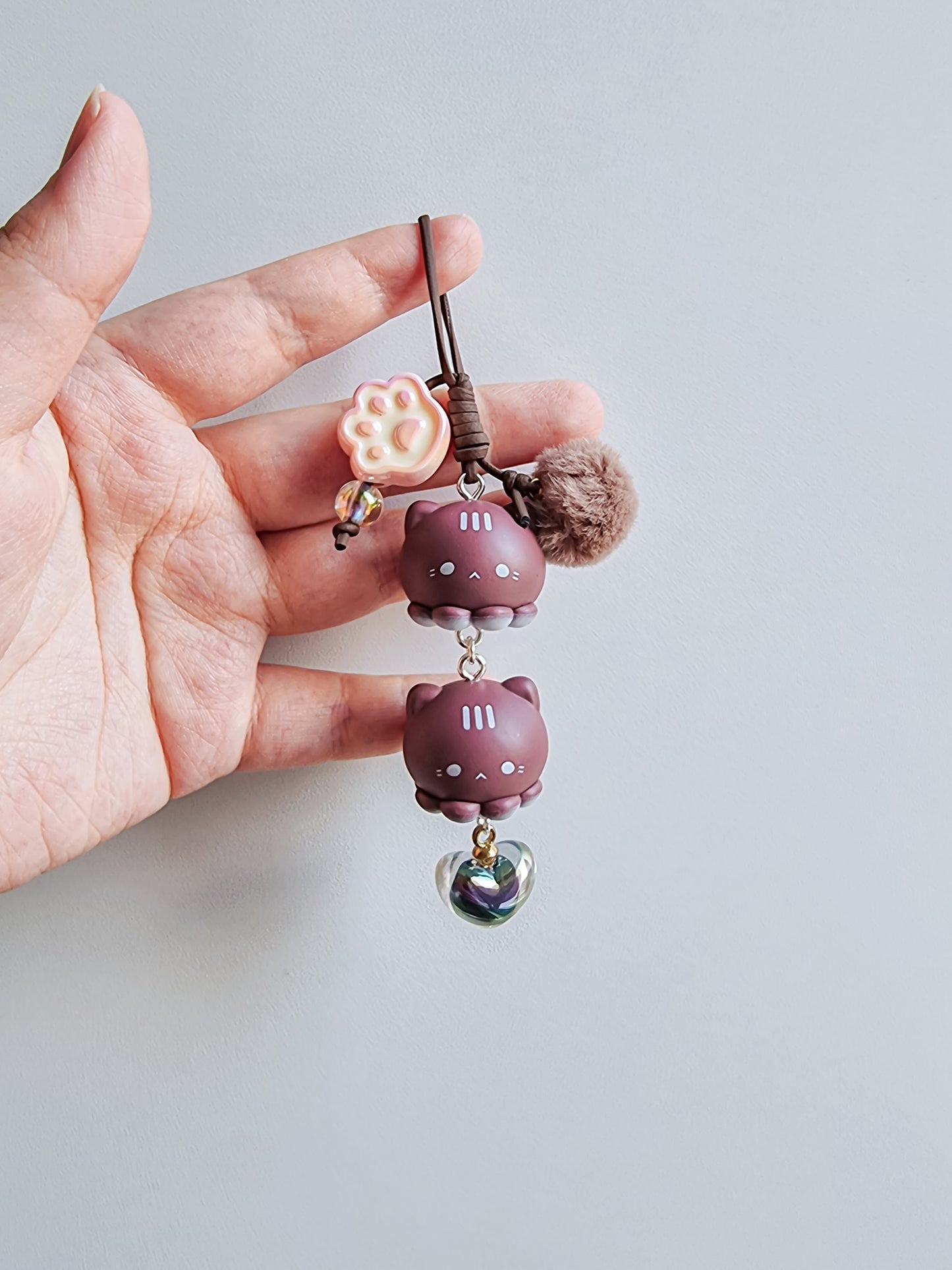 Meow meow fruit charms