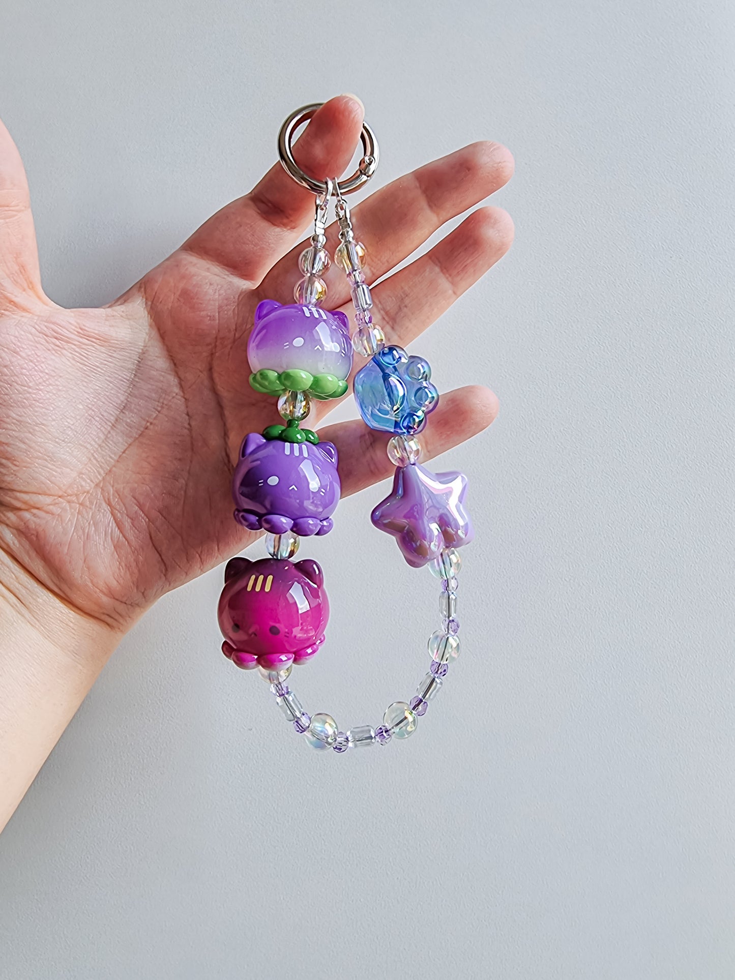Meow meow fruit charms
