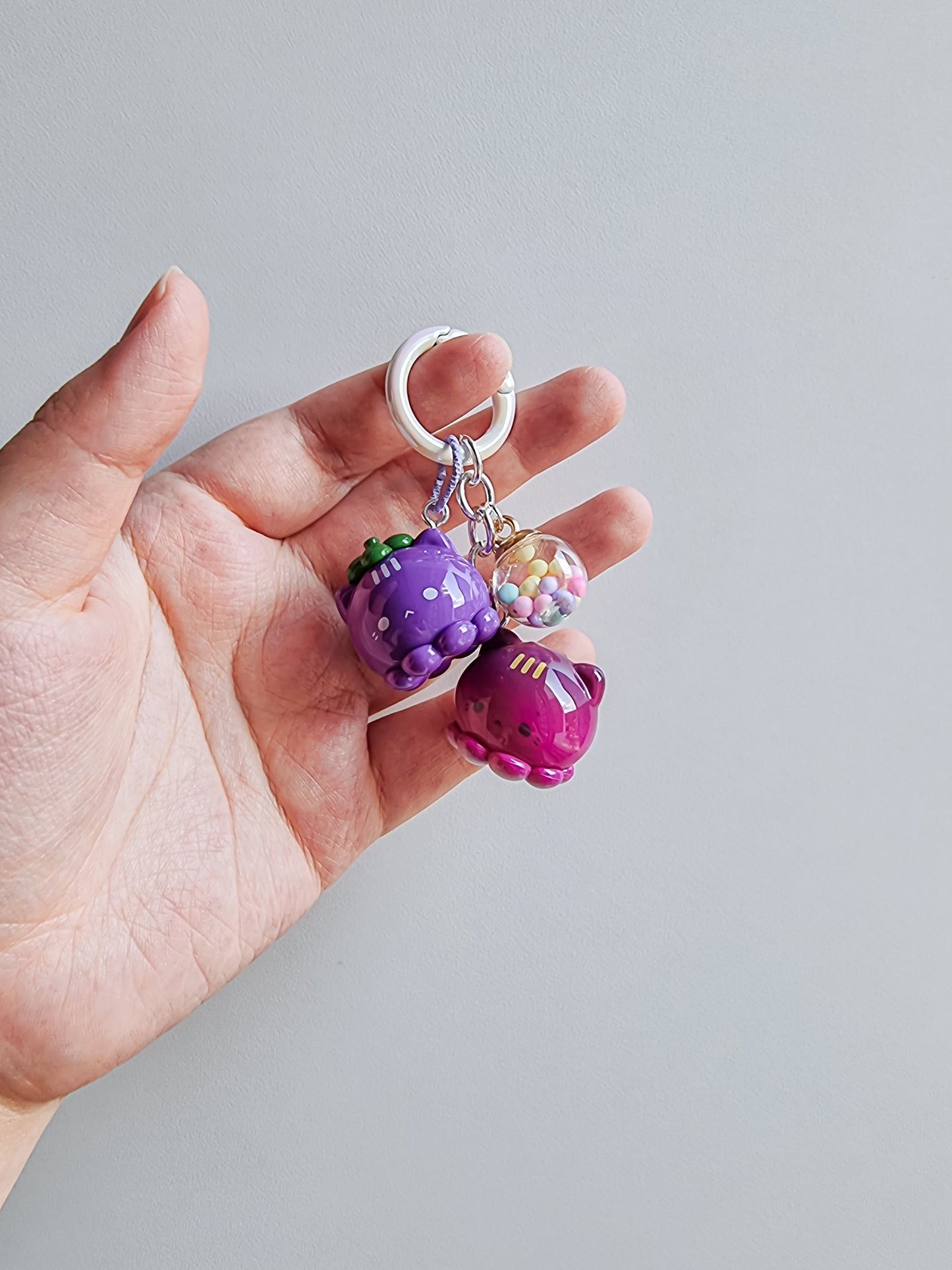 Meow meow fruit charms