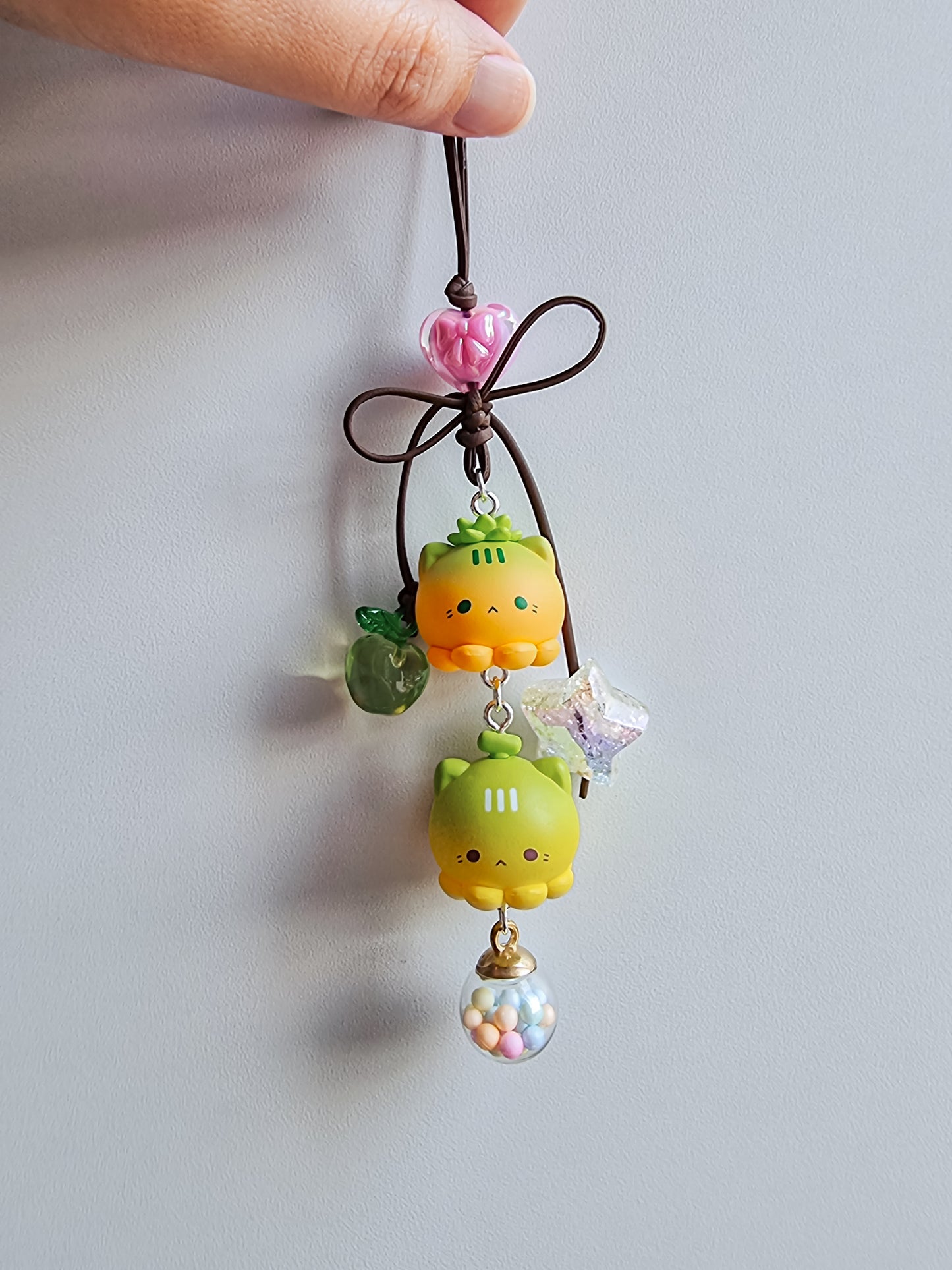 Meow meow fruit charms