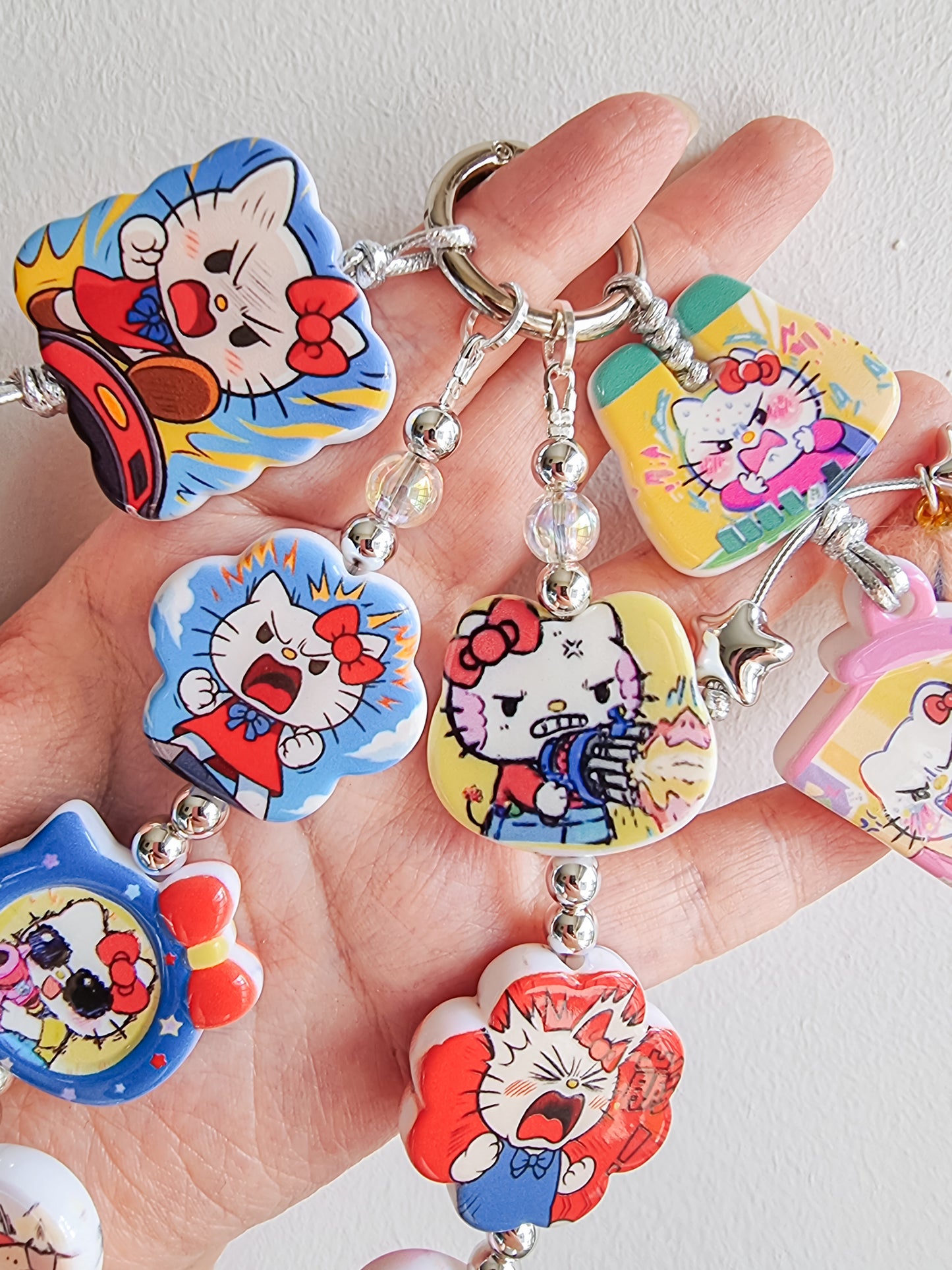 Angry rage kitty strap